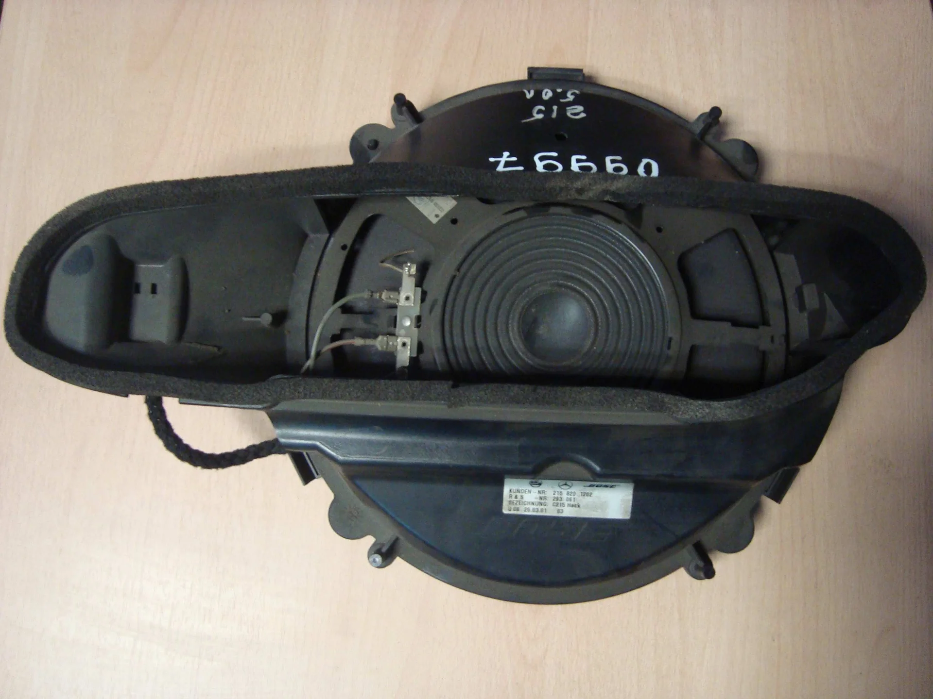 Сабвуфер Mercedes-Benz C215  A2158201202 - миниатюра 3