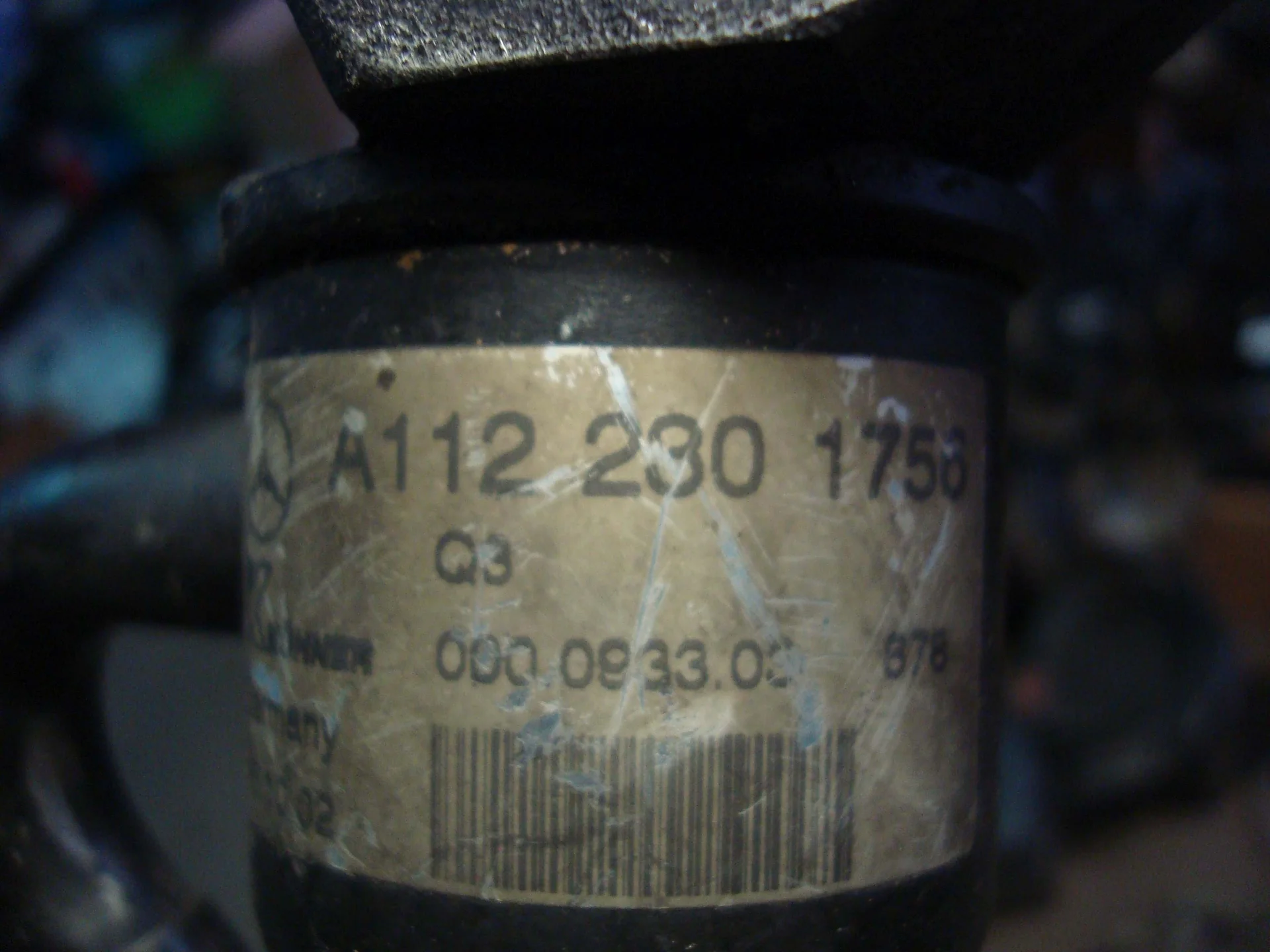Трубка кондиционера Mercedes-Benz W220  A1122301756 - миниатюра 2
