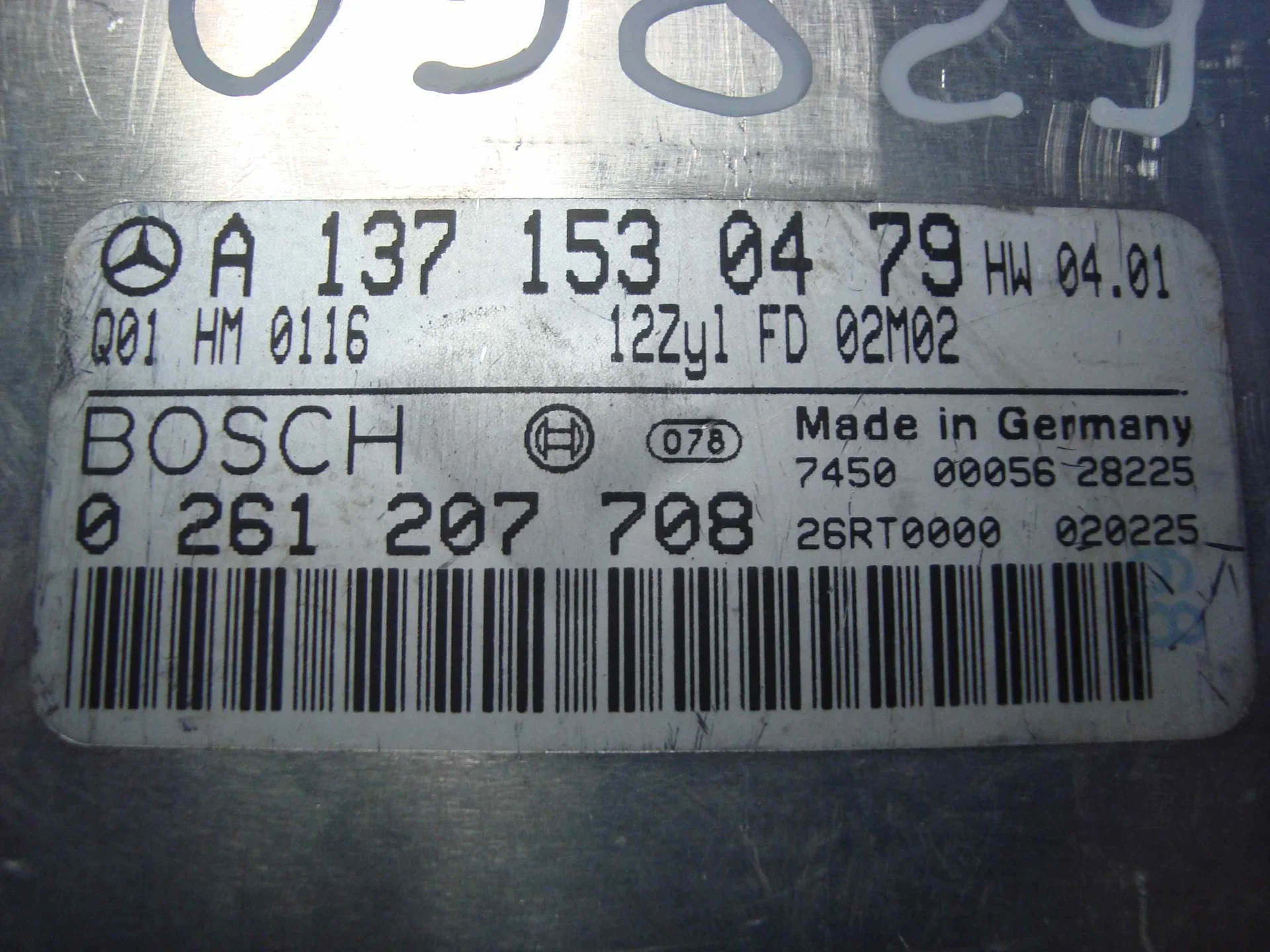 Блок управления Mercedes-Benz C215 137 A1371530479 - миниатюра 3