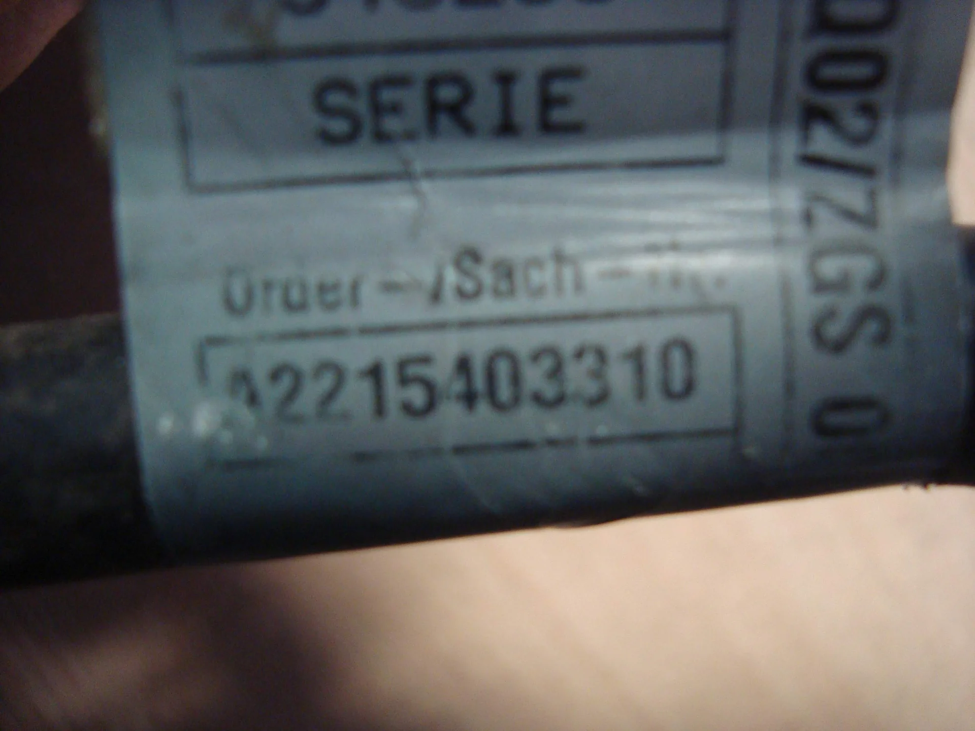 Силовой провод Mercedes-Benz W221 A2215403310 - миниатюра 2