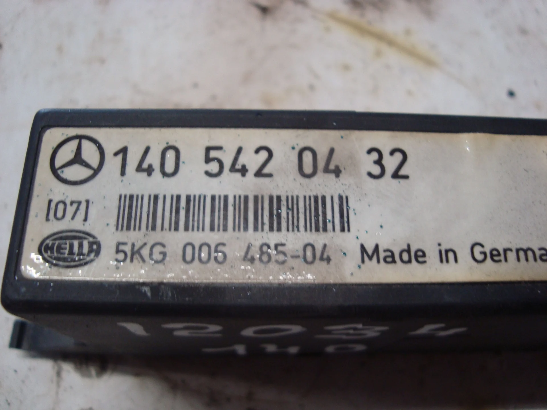 Блок индикации неисправности ламп Mercedes-Benz W140 A1405420432 - миниатюра 3