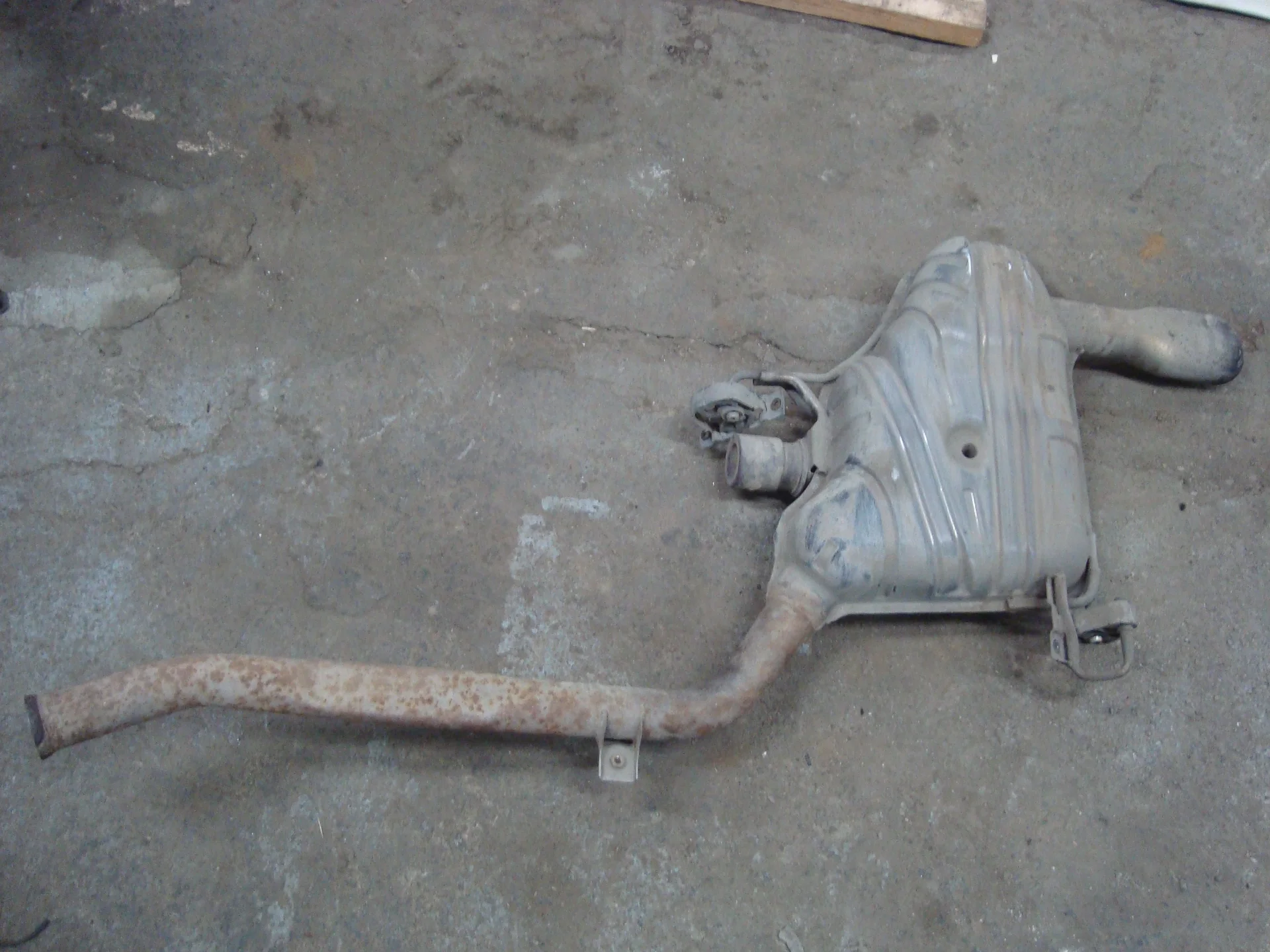 Задняя часть глушителя правая Mercedes-Benz W164 642 A1644905615 - миниатюра 2