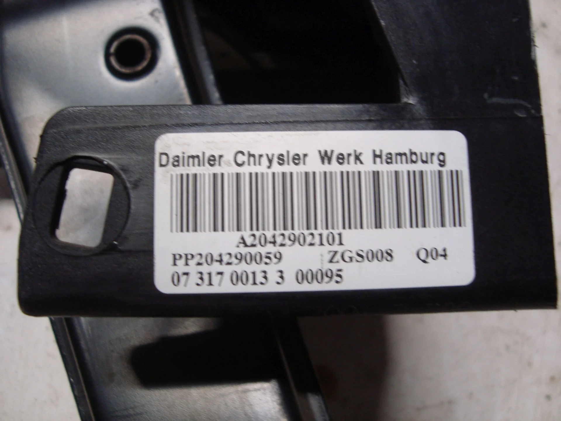 Педаль тормоза Mercedes-Benz W204 271 A2042902001 - миниатюра 3