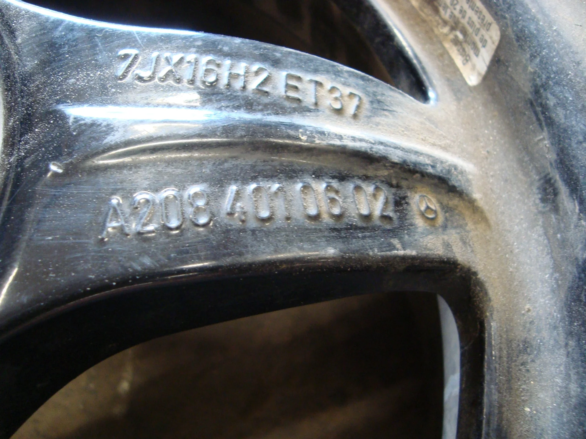 Колесо запасное Mercedes-Benz C208 111 A2084010602 - миниатюра 6