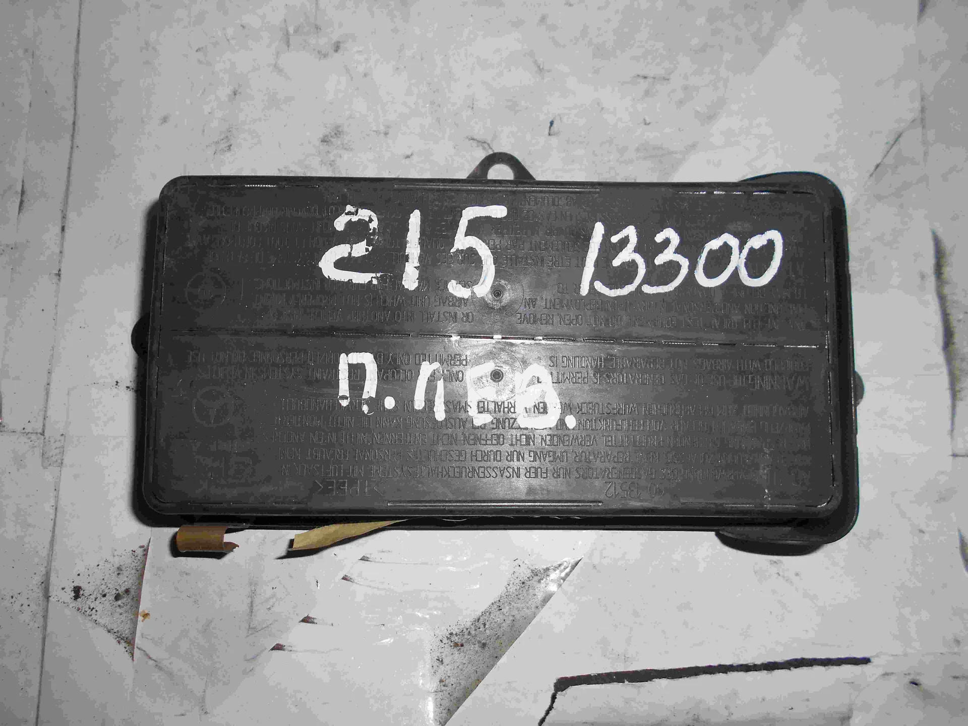 Подушка безопасности передней левой двери Mercedes-Benz C215 A2158600305 - изображение 1