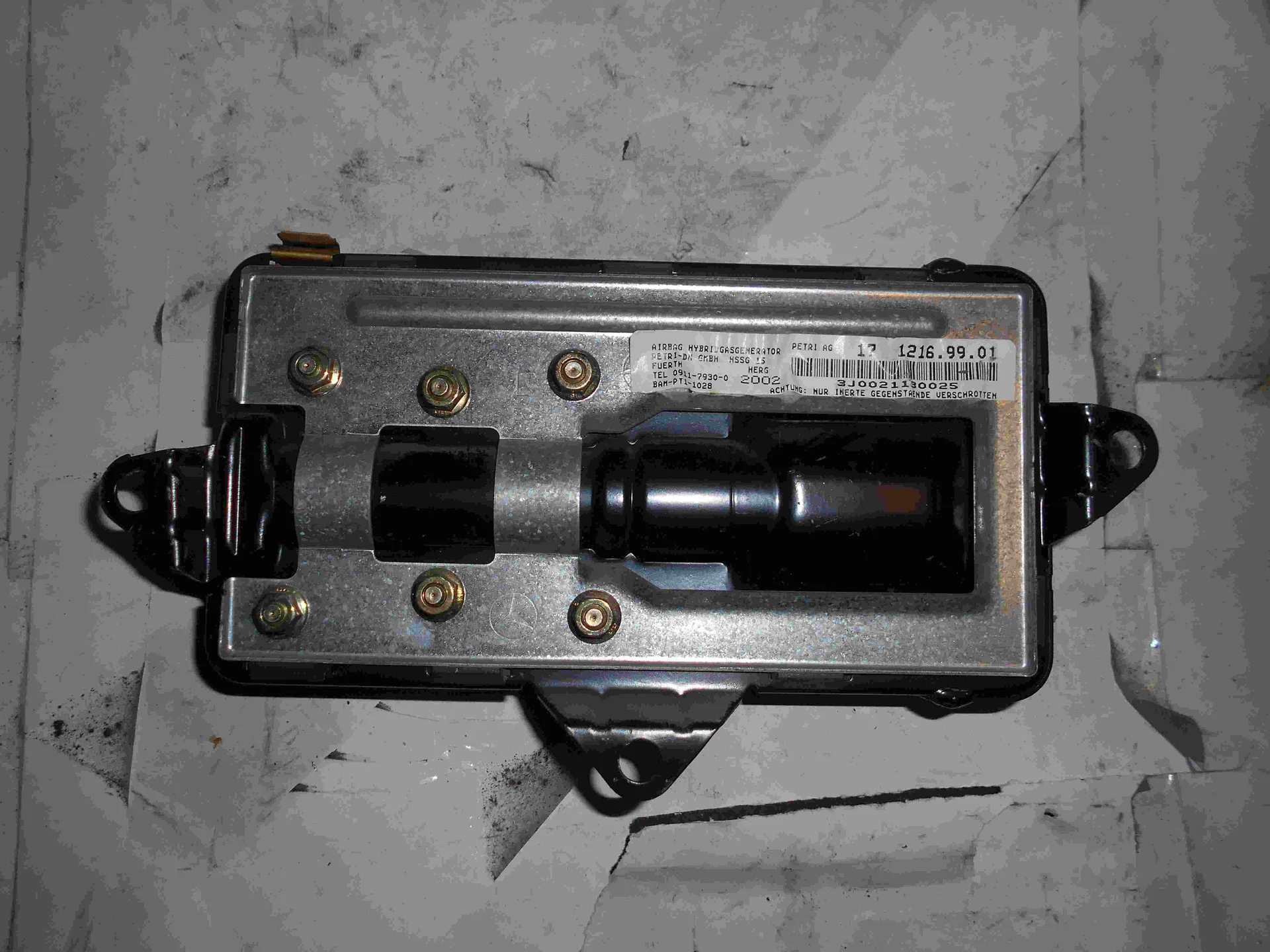 Подушка безопасности передней левой двери Mercedes-Benz C215 A2158600305 - миниатюра 2