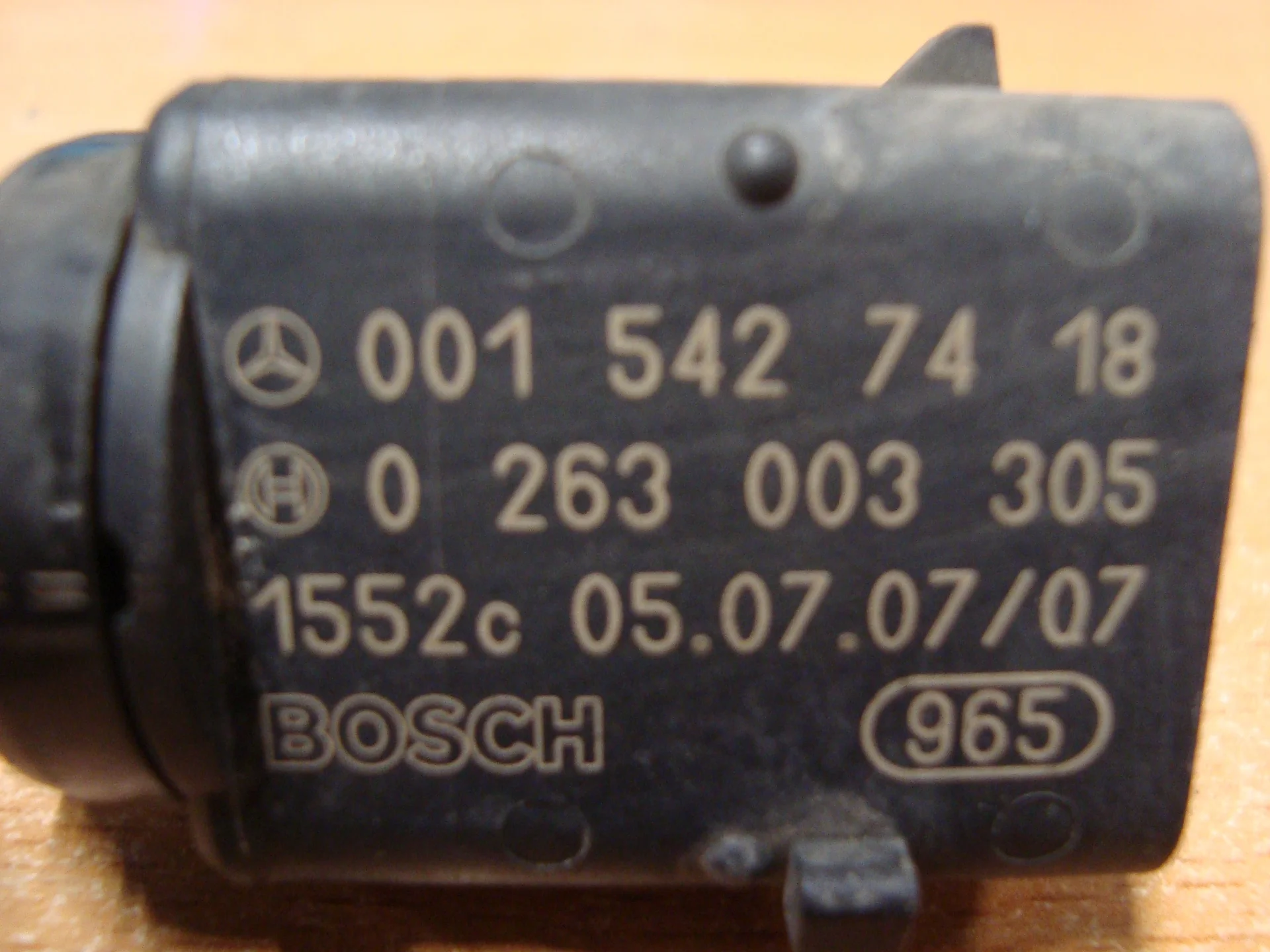 Датчик парктроника Mercedes-Benz W164 A0015427418 - миниатюра 3