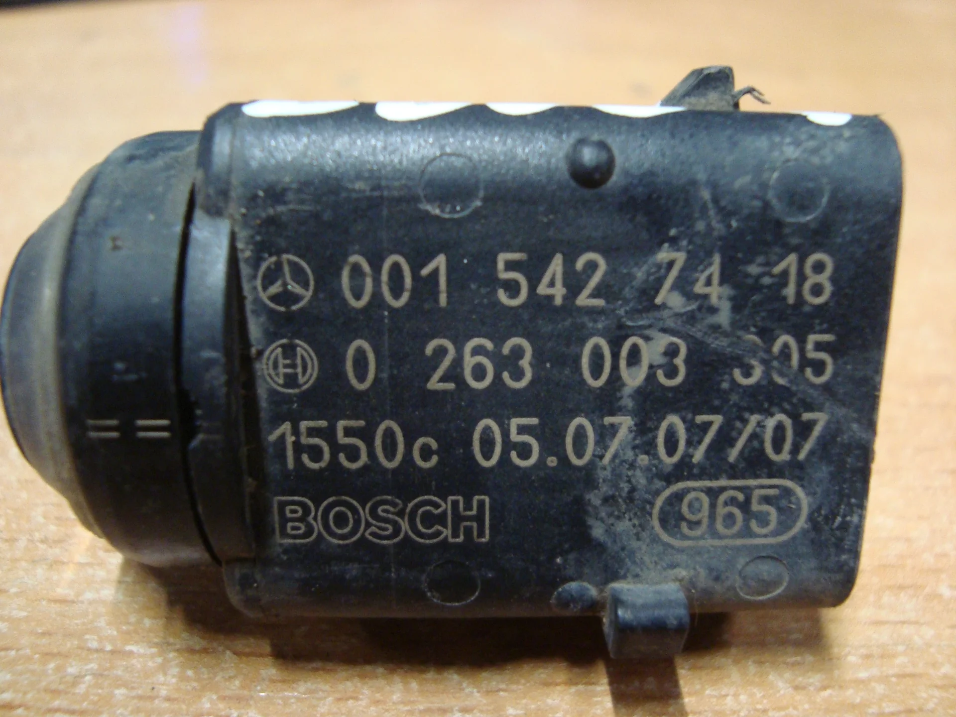 Датчик парктроника Mercedes-Benz W164 A0015427418 - миниатюра 3