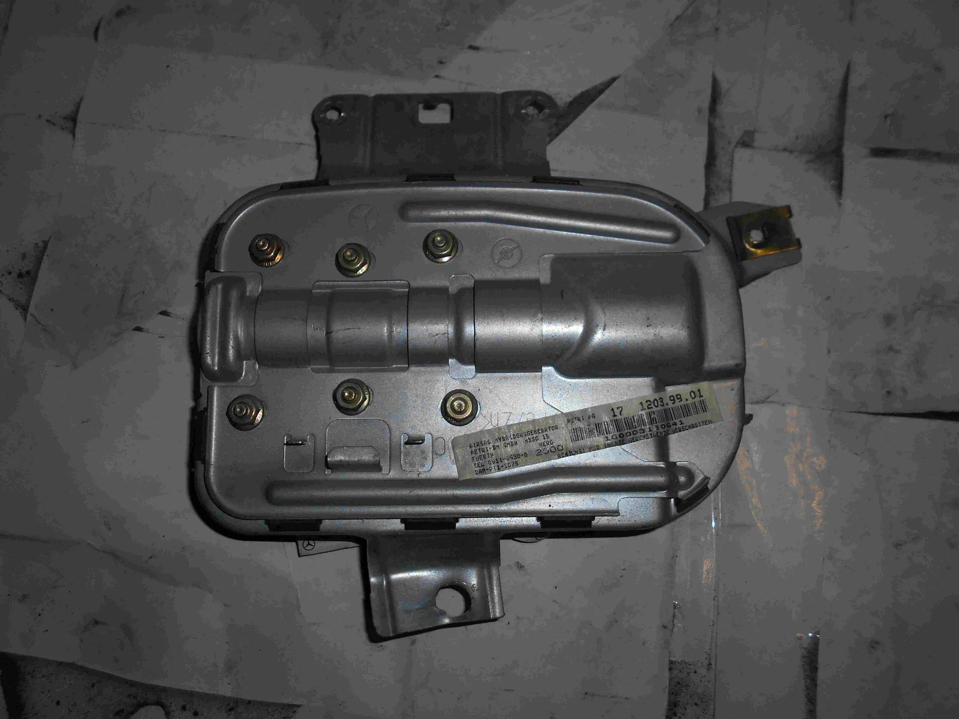 Подушка безопасности передней левой двери Mercedes-Benz W210 A2108601105 - миниатюра 2