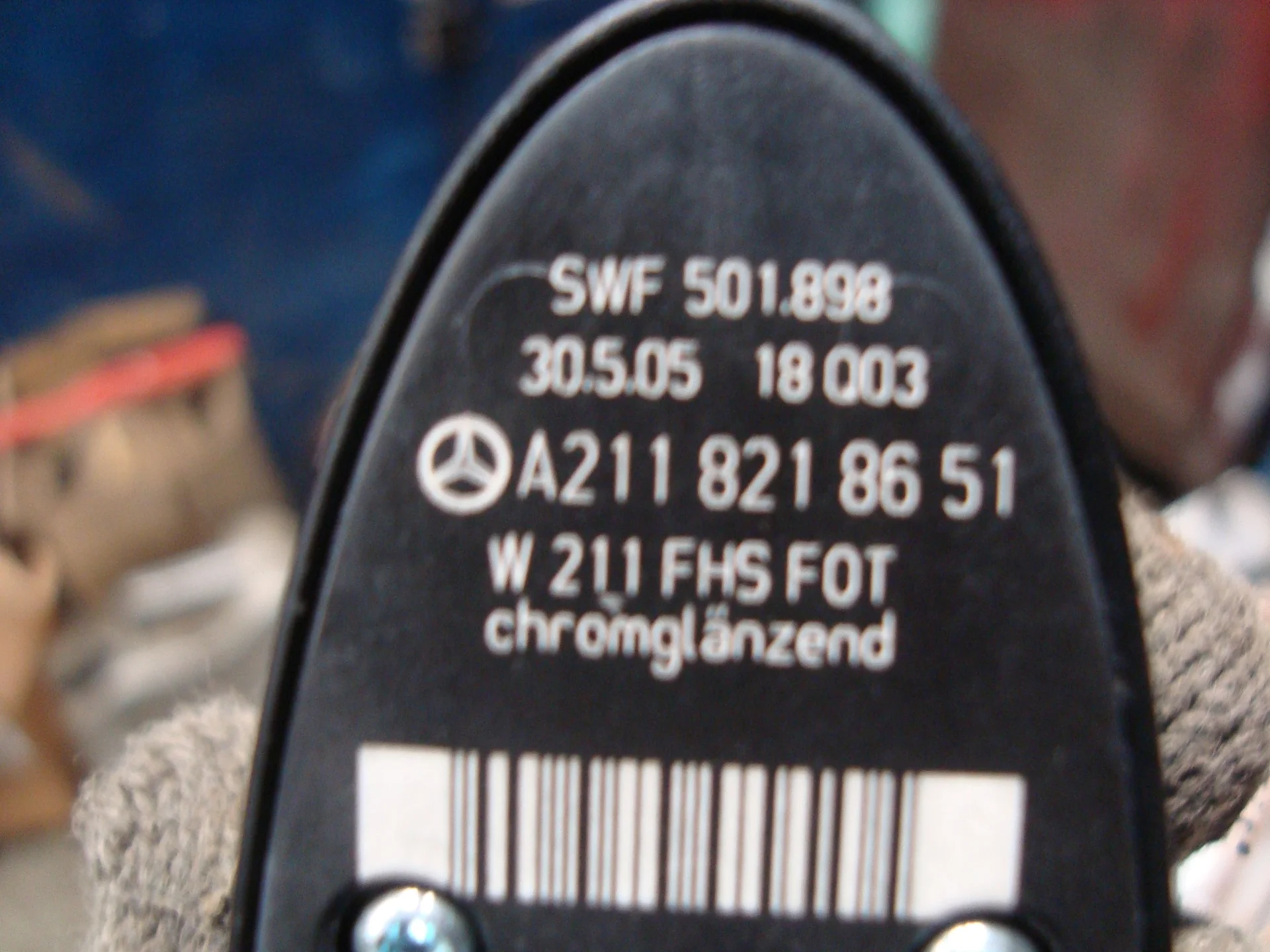 Кнопка стеклоподъёмника Mercedes-Benz C219 A2118219958 - миниатюра 3