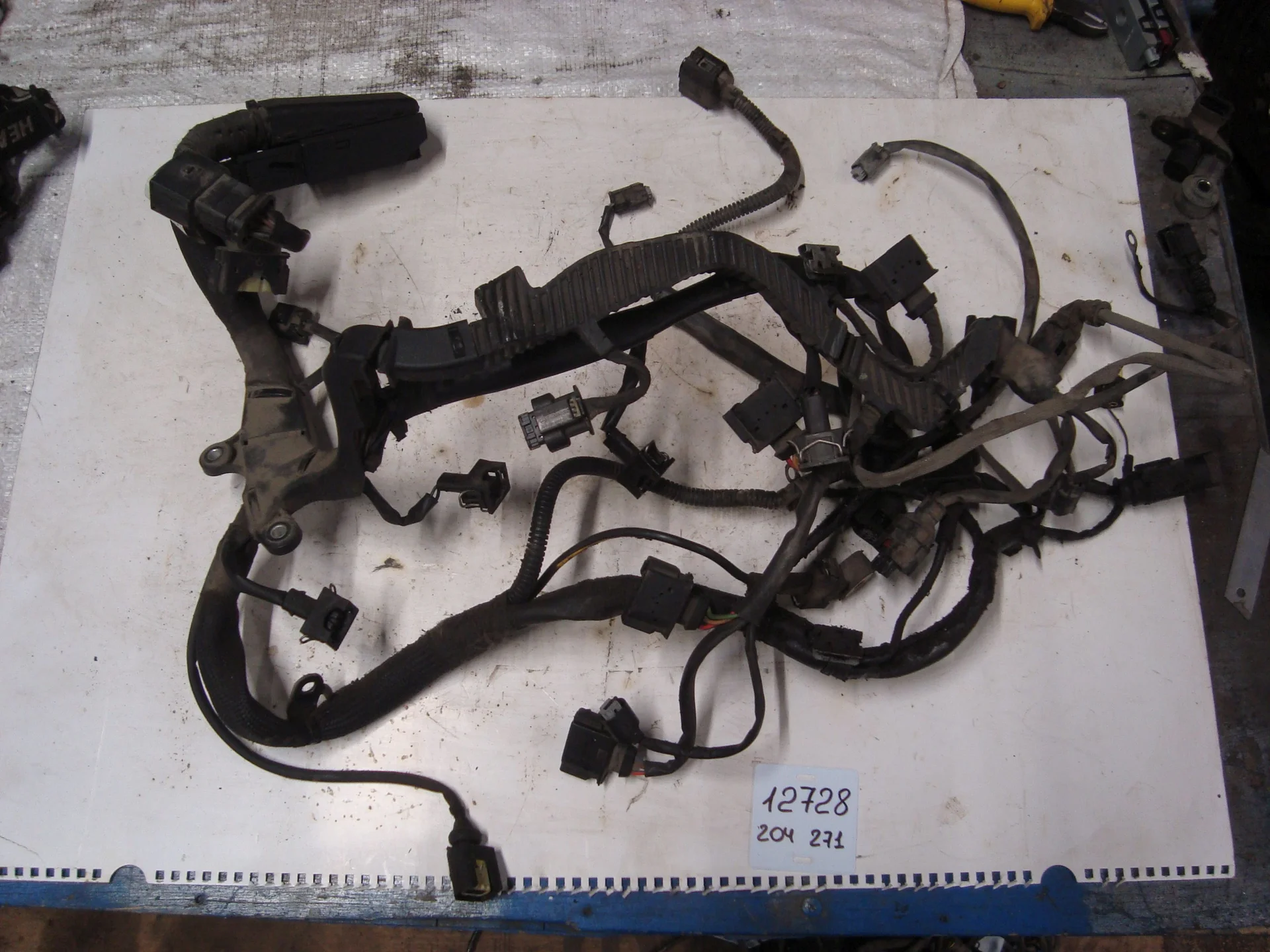 Проводка моторная(коса) Mercedes-Benz W204 271 A2711505233 - изображение 1