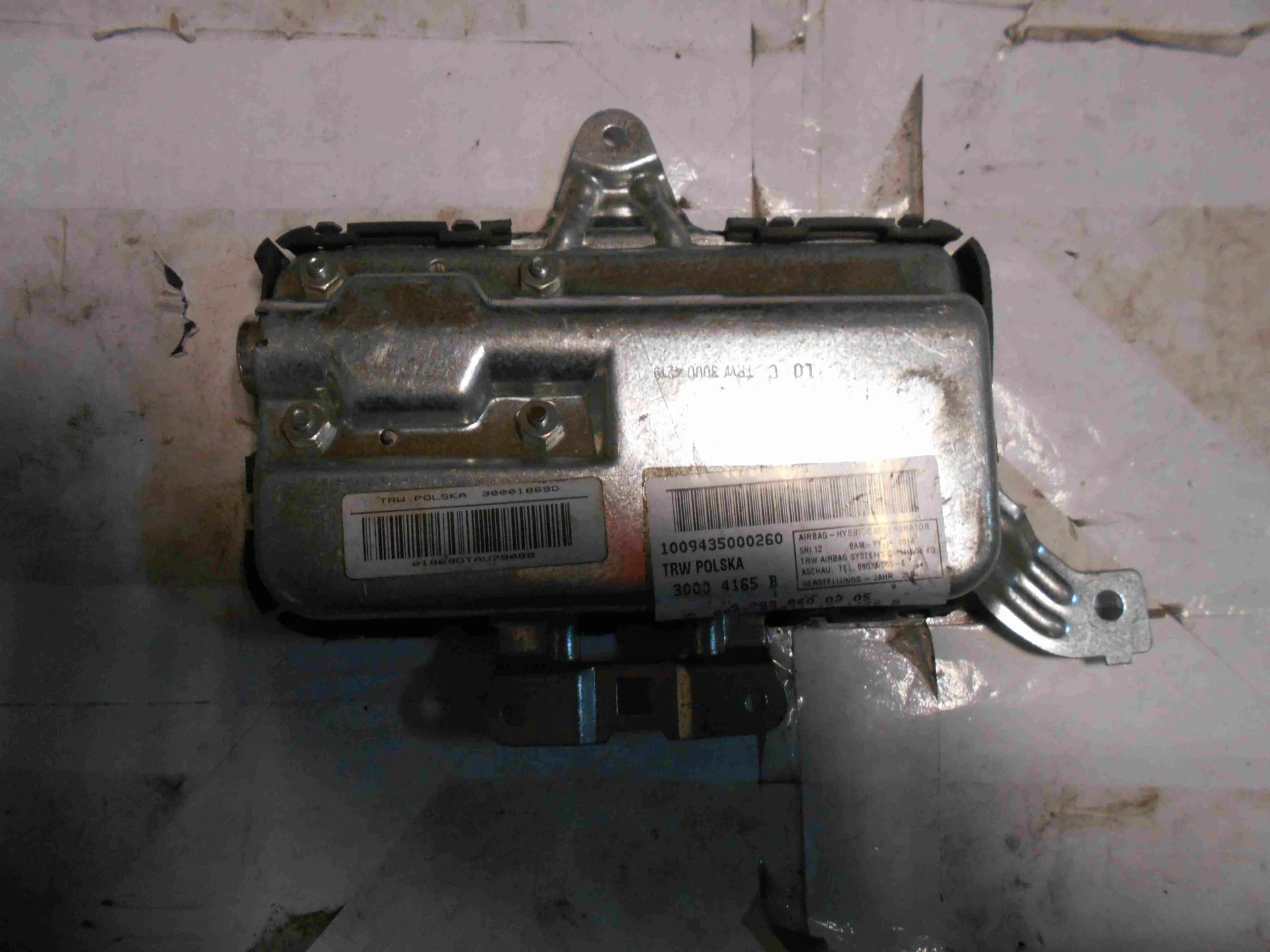Подушка безопасности задней правой двери Mercedes-Benz C219 A2038600205 - миниатюра 2