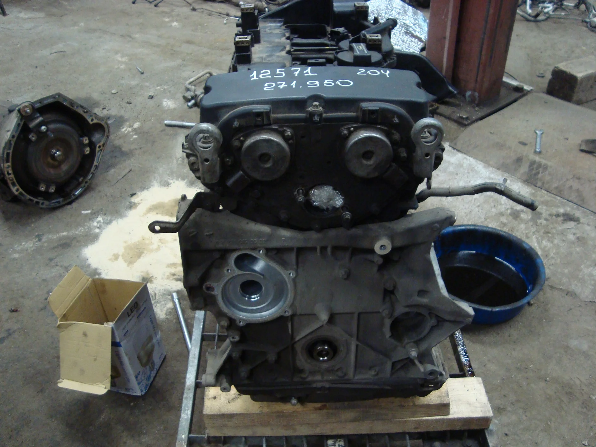 Двигатель Mercedes-Benz W204 271 271950 - миниатюра 2