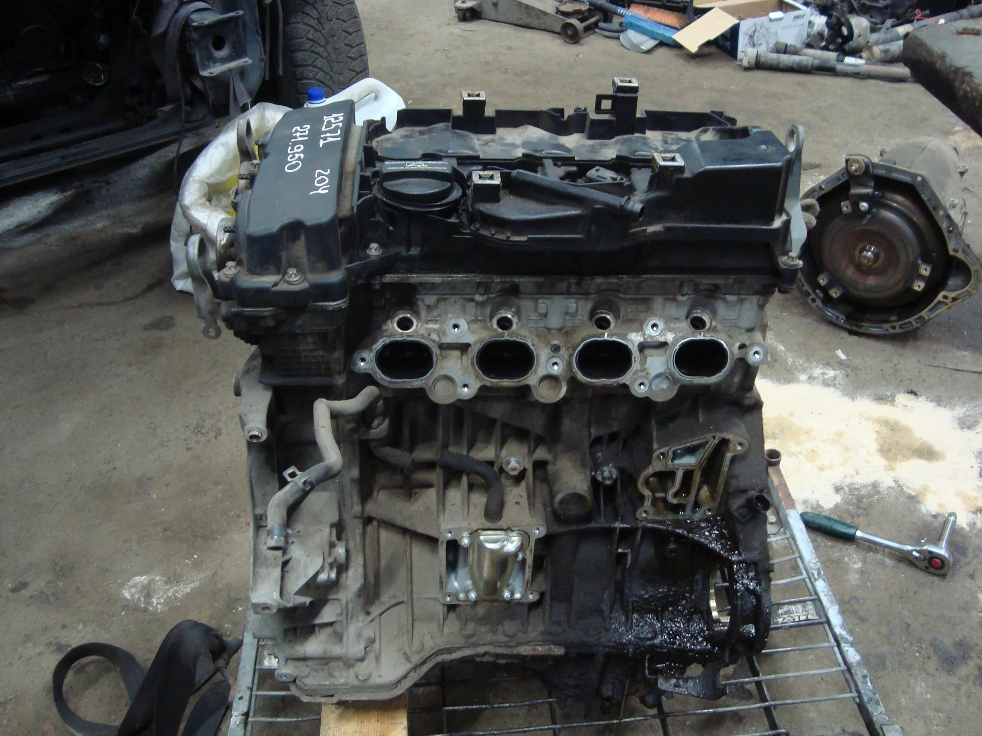 Двигатель Mercedes-Benz W204 271 271950 - миниатюра 3