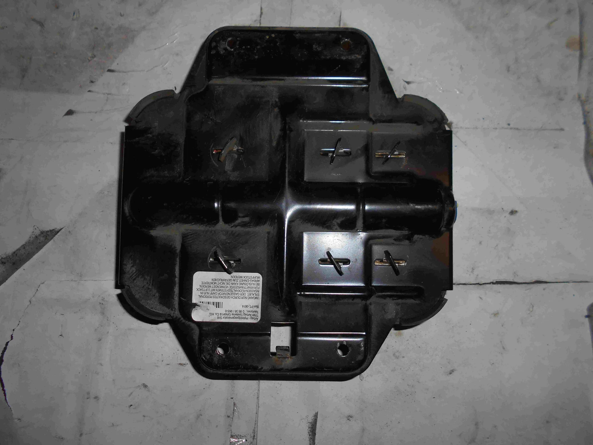 Подушка безопасности передней левой двери Mercedes-Benz W163 A1638600605 - миниатюра 2