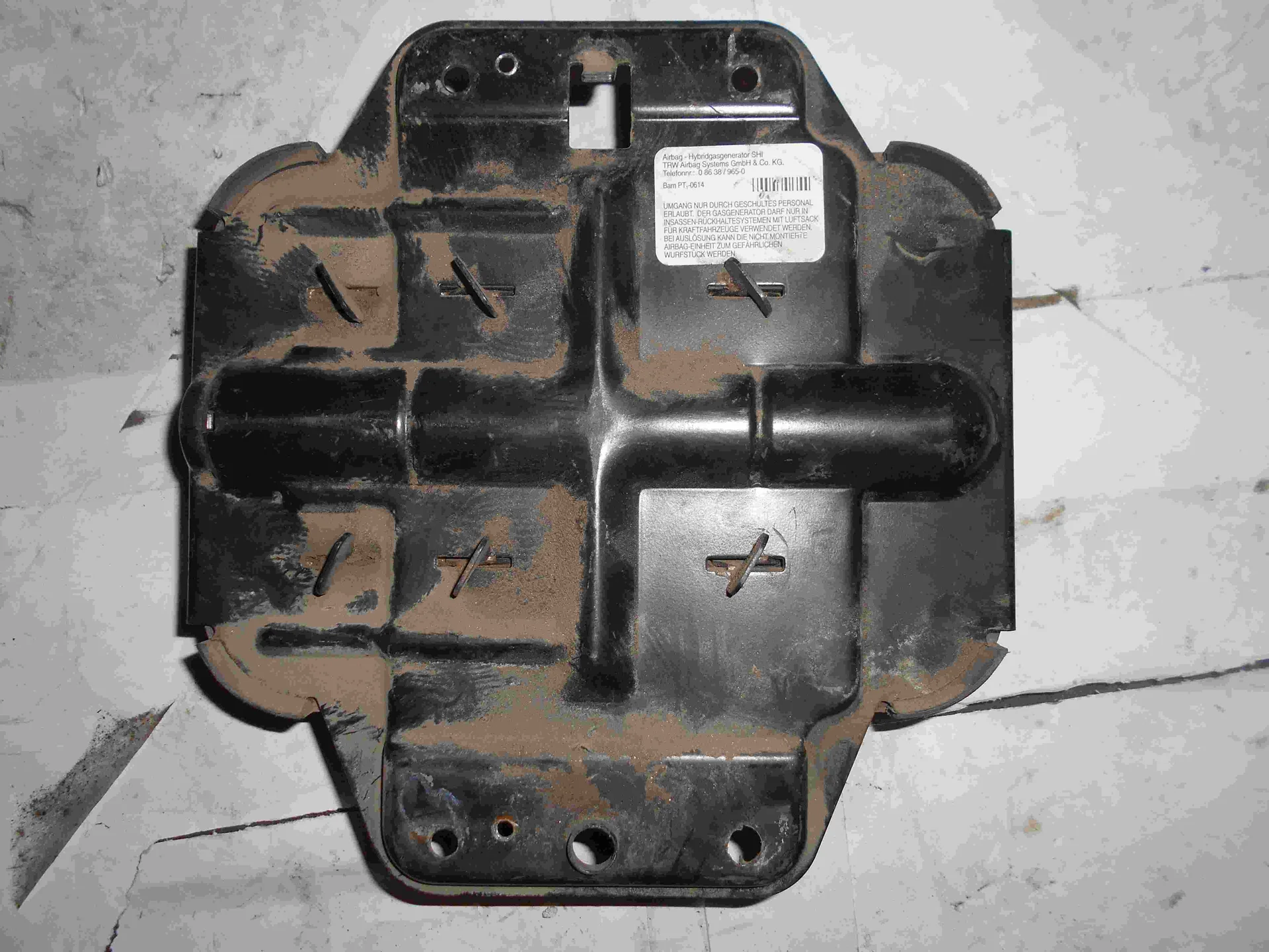 Подушка безопасности передней левой двери Mercedes-Benz W163 A1638600605 - миниатюра 2