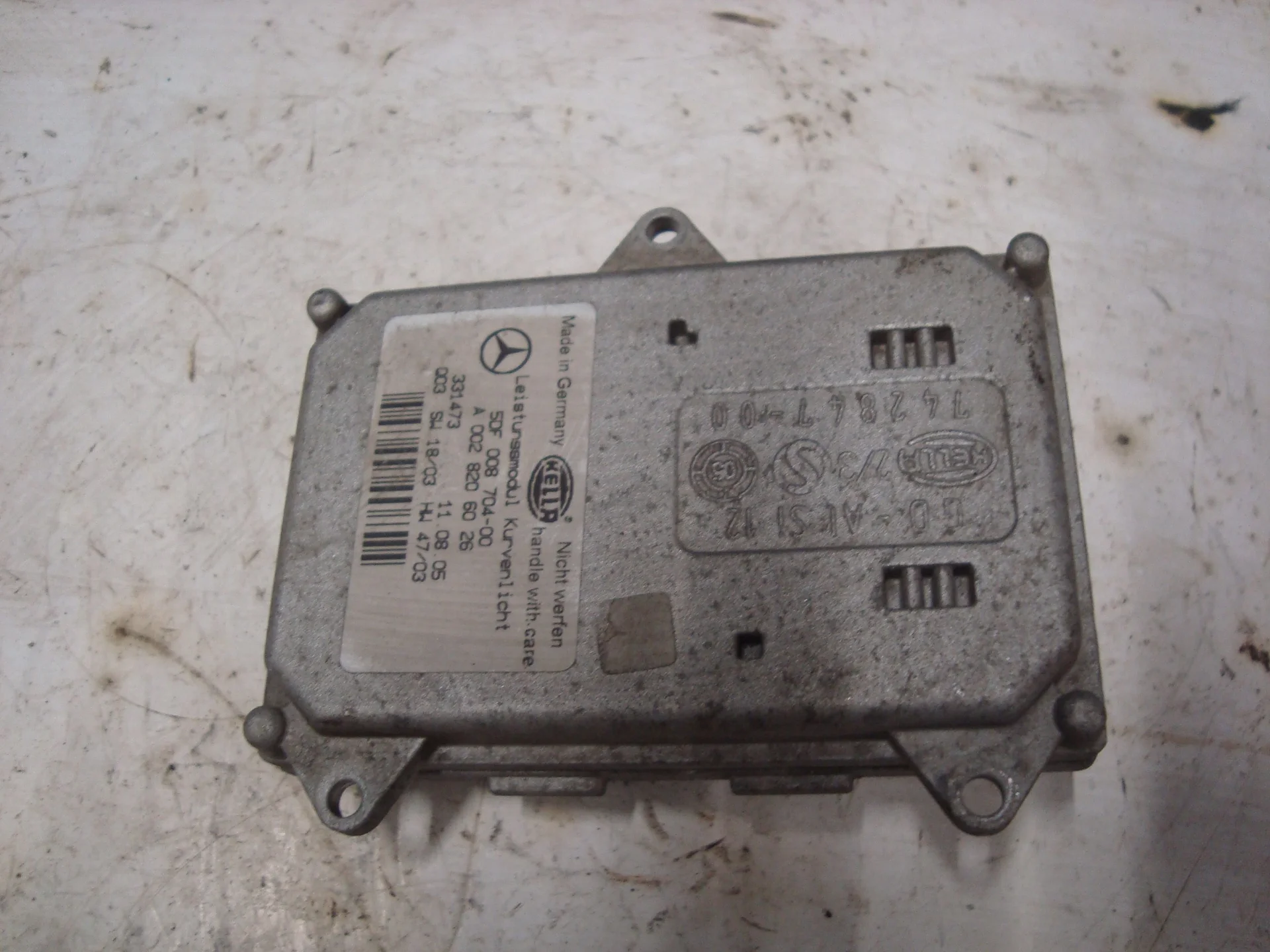 Блок управления автокорректором фар Mercedes-Benz W164 642 A0028206026 - изображение 1