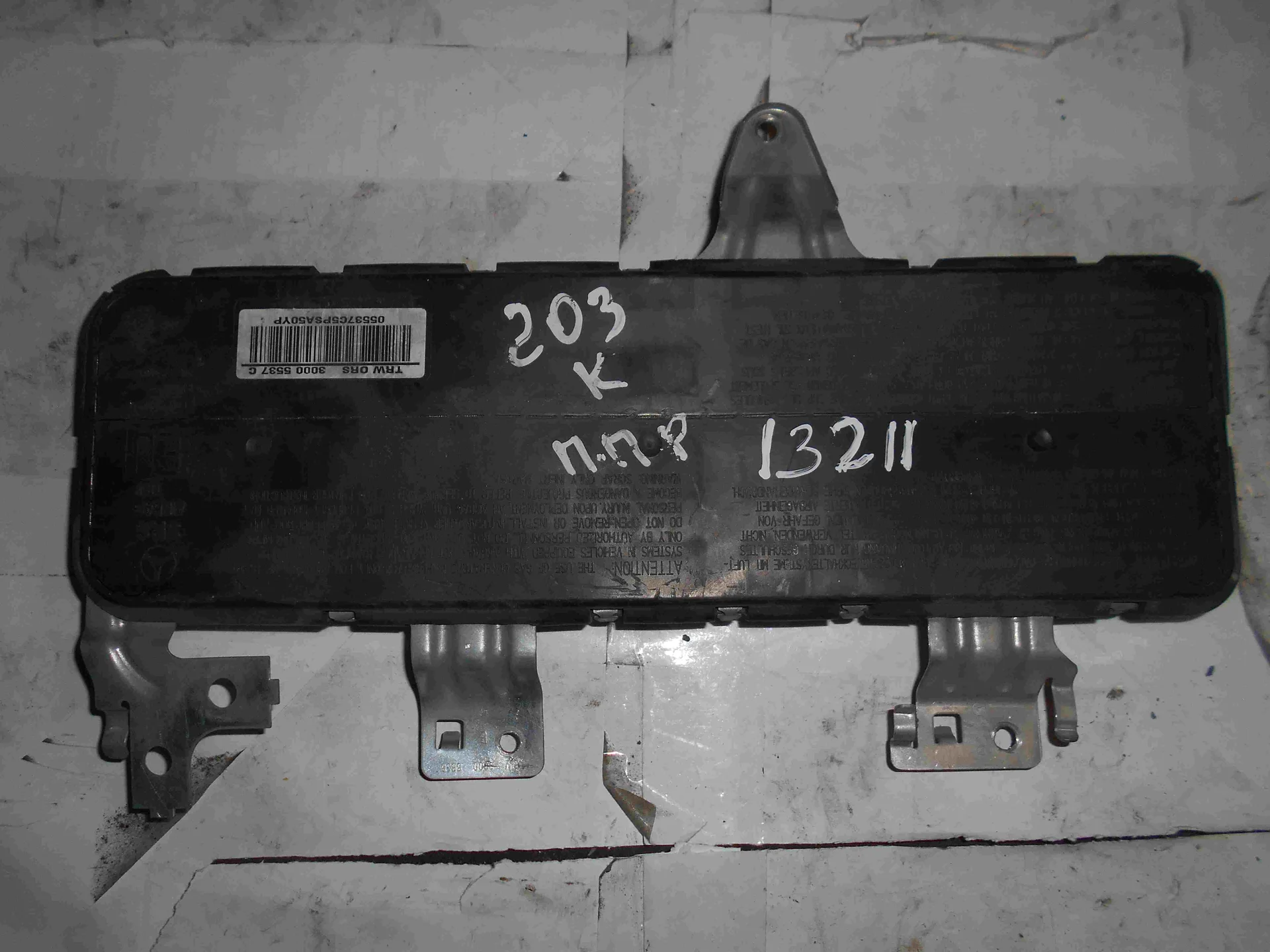 Подушка безопасности передней правой двери Mercedes-Benz CL203 A2038602205 - изображение 1