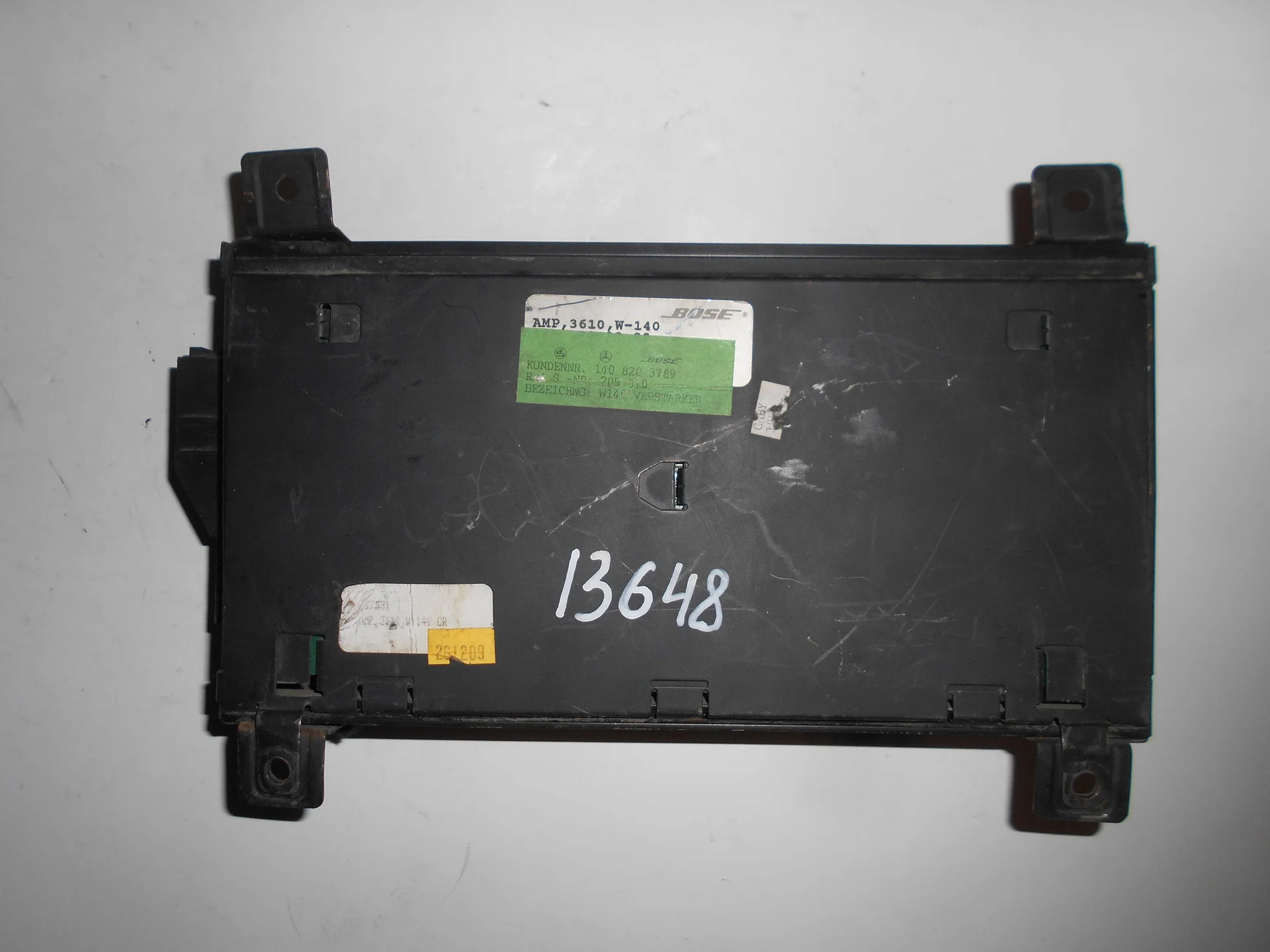 Усилитель аудио Mercedes-Benz W140  A1408203789 - миниатюра 2