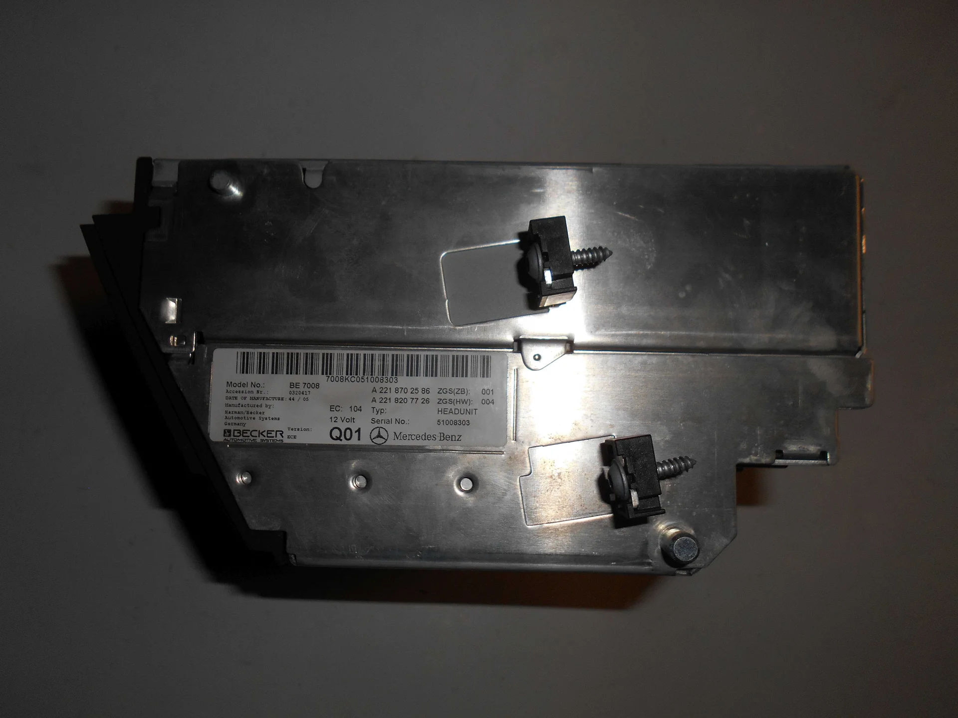 Магнитола Mercedes-Benz W221 A2218702586 - миниатюра 3