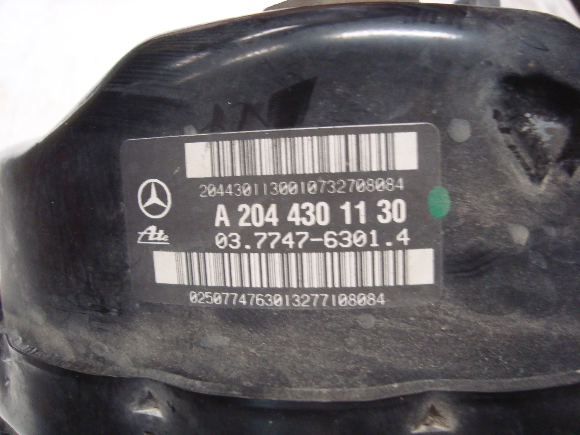 Вакуумный усилитель тормозов Mercedes-Benz W204 271 A0054308530 - миниатюра 4