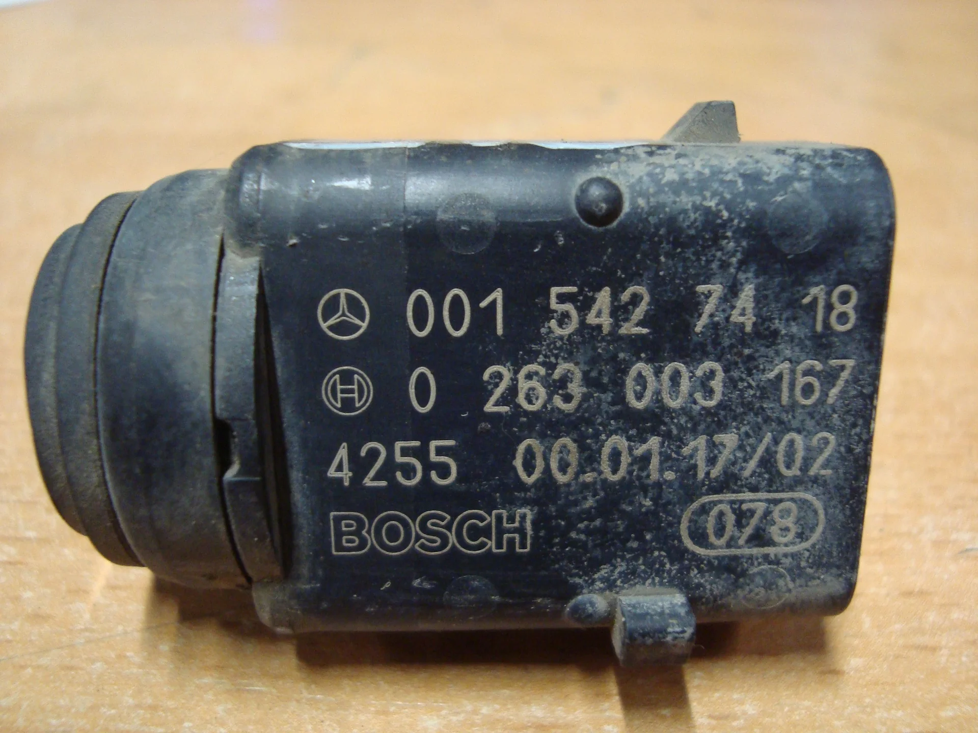 Датчик парктроника Mercedes-Benz C215 A0015427418 - миниатюра 3