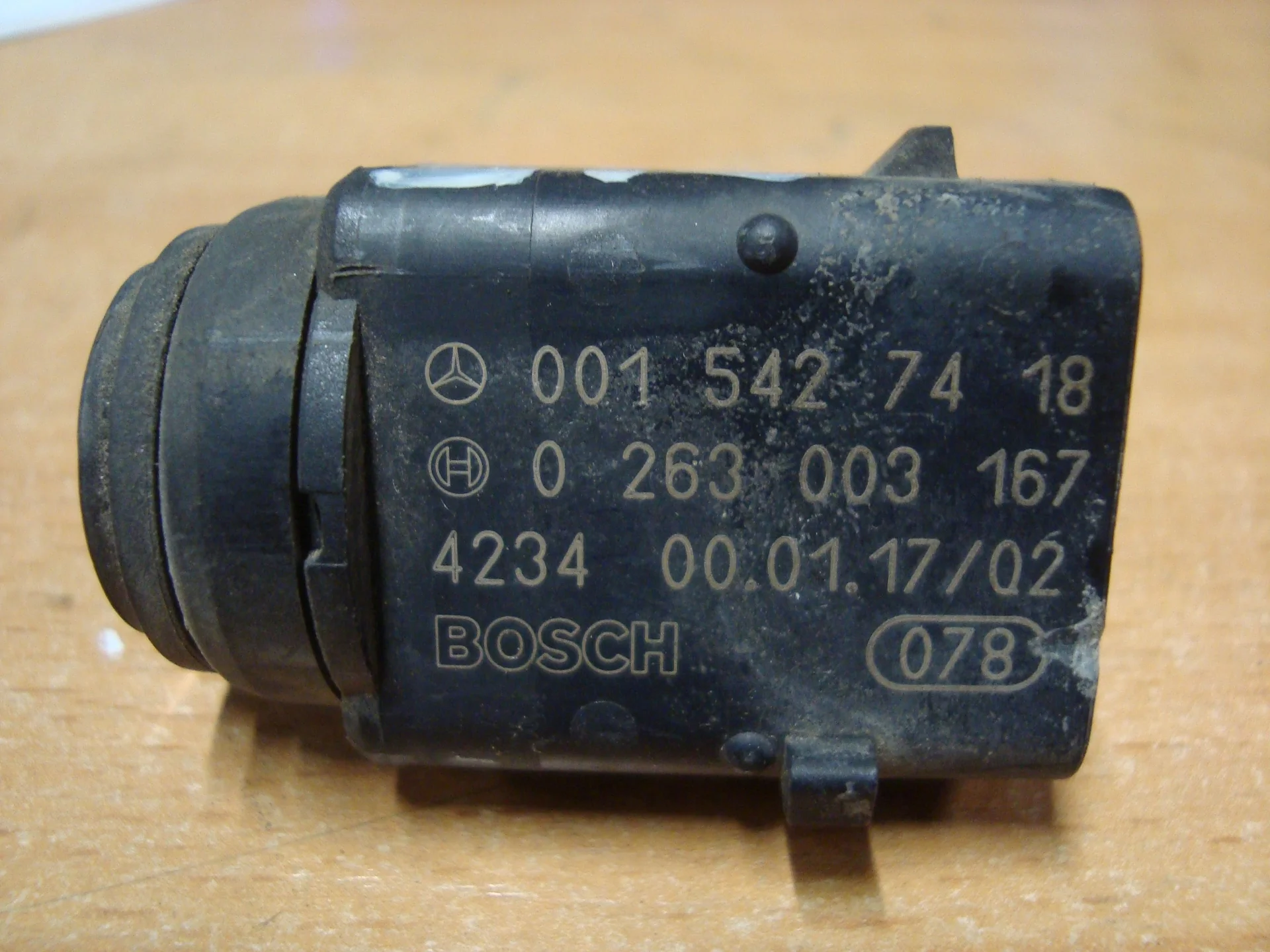 Датчик парктроника Mercedes-Benz C215 A0015427418 - миниатюра 3