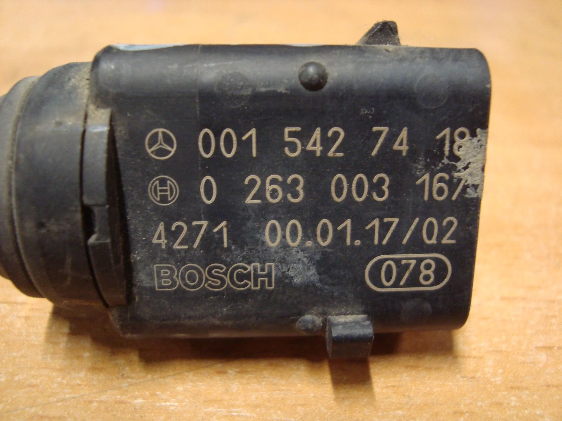 Датчик парктроника Mercedes-Benz C215  A0015427418 - миниатюра 3
