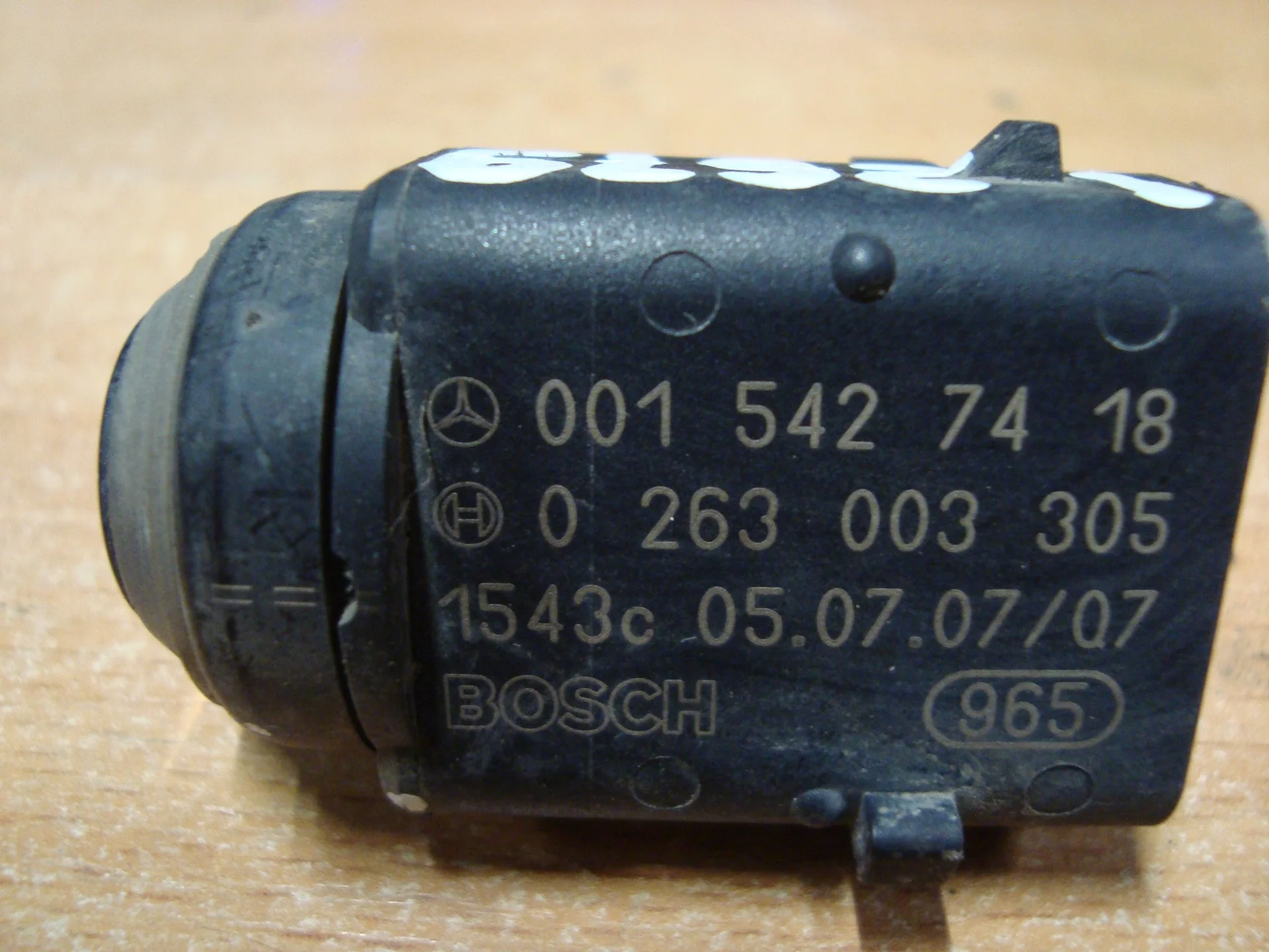 Датчик парктроника Mercedes-Benz W164 A0015427418 - миниатюра 3