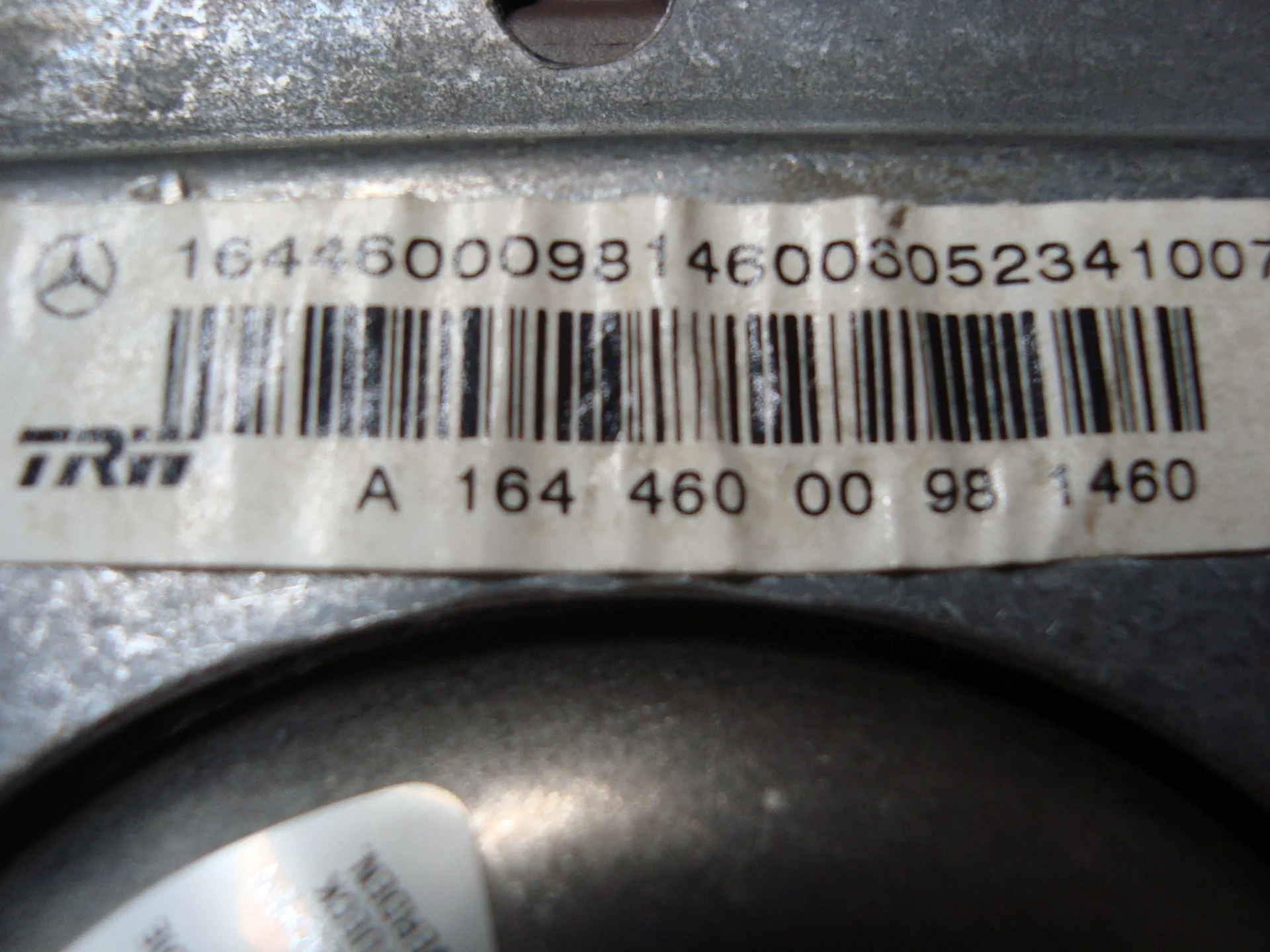 Подушка безопасности в руль Mercedes-Benz W164 642 A1644600098 - миниатюра 4