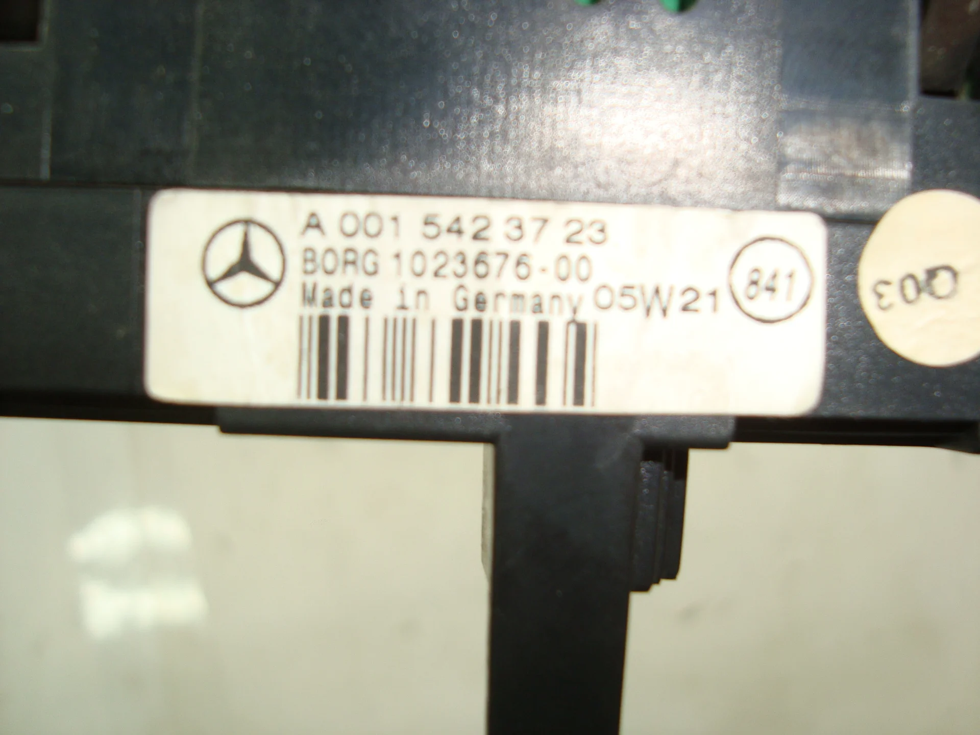 Дисплей парктроника Mercedes-Benz W164 642 A0015423723 - миниатюра 2