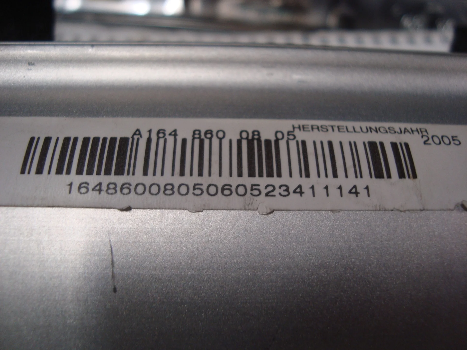 Подушка безопасности в торпеду Mercedes-Benz W164 642 A1648600805 - миниатюра 3