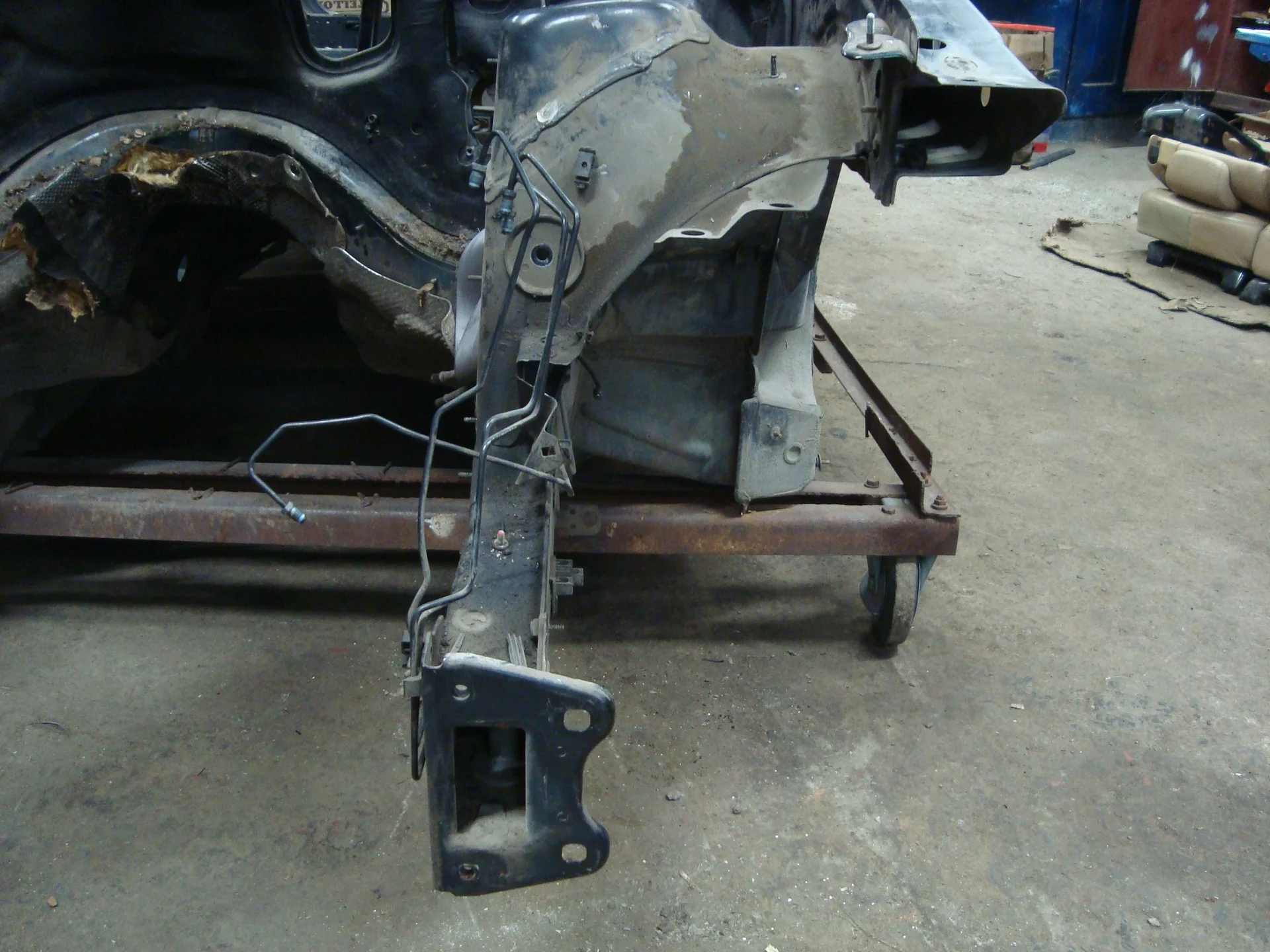 Четверть кузова передняя левая Mercedes-Benz W164 642 - миниатюра 3