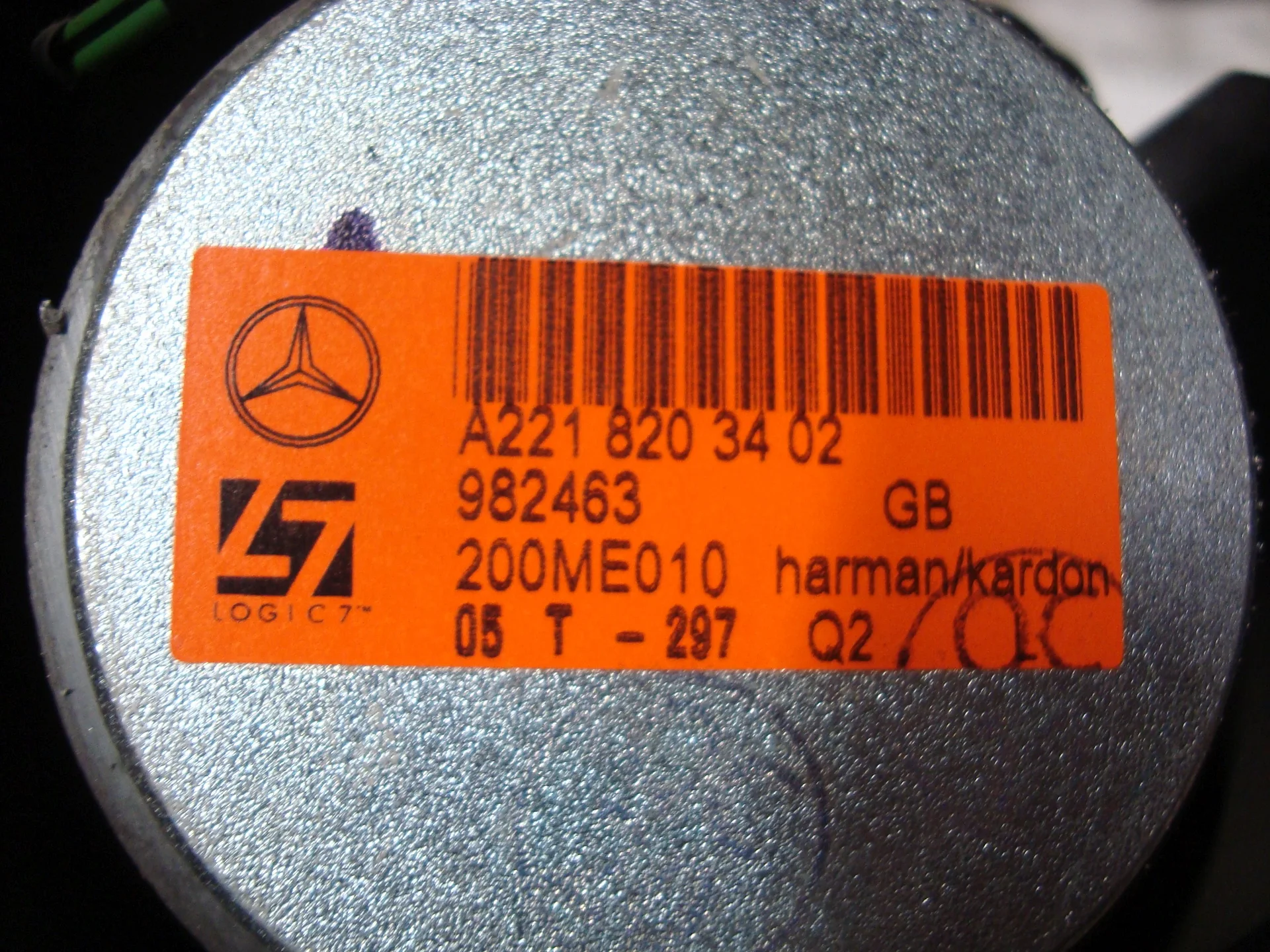 Динамик передний левый Mercedes-Benz W221  A2218203402 - миниатюра 3