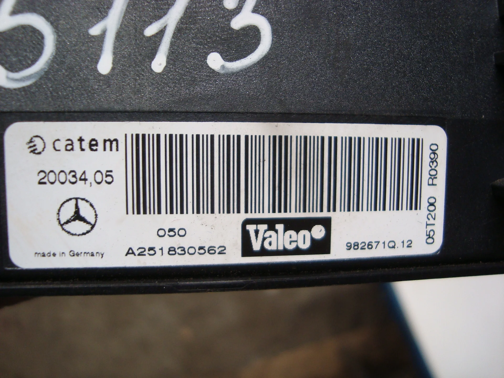 Дополнительный подогреватель печки Mercedes-Benz W164 642 A1698300861 - миниатюра 3