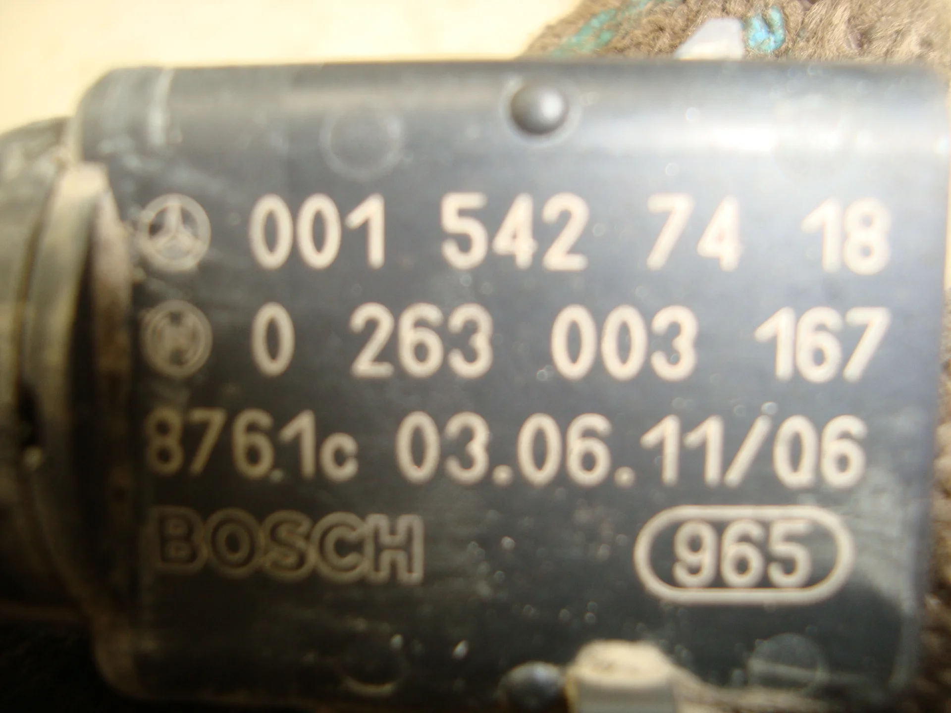 Датчик парктроника Mercedes-Benz W163 628 A0015427418 - миниатюра 2