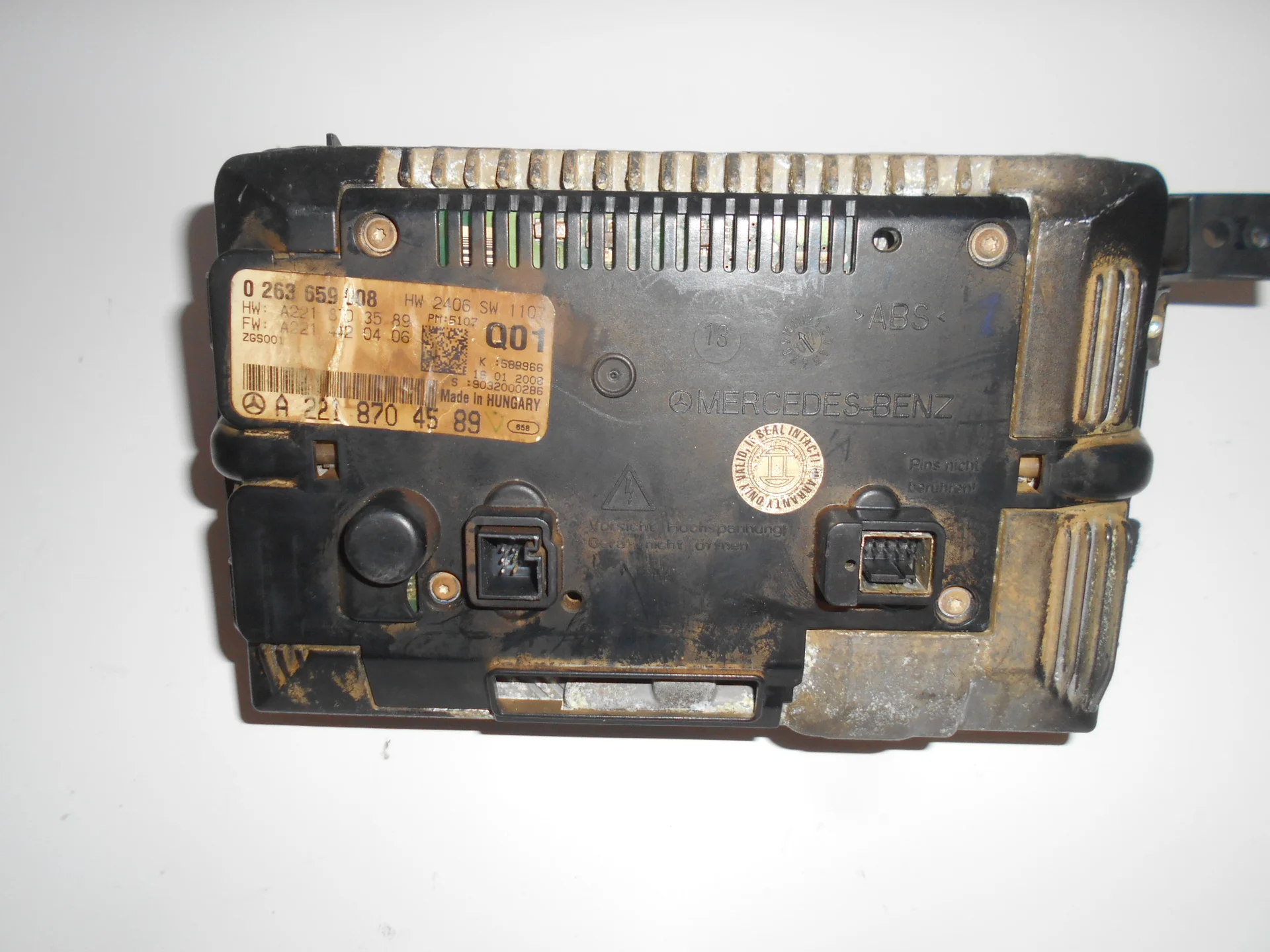 Панель приборов Mercedes-Benz W221 272 A2218704589 - миниатюра 3