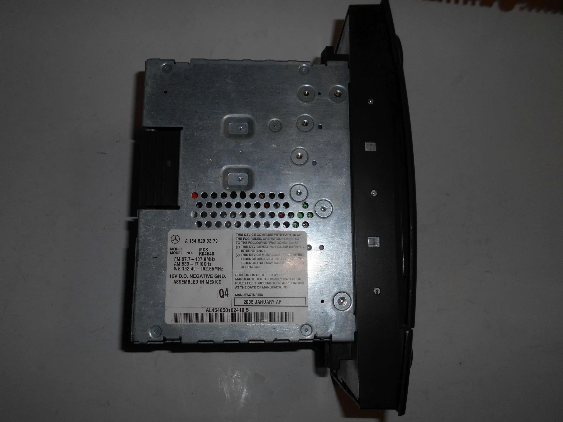 Команд Mercedes-Benz X164 A1648200379 - миниатюра 2