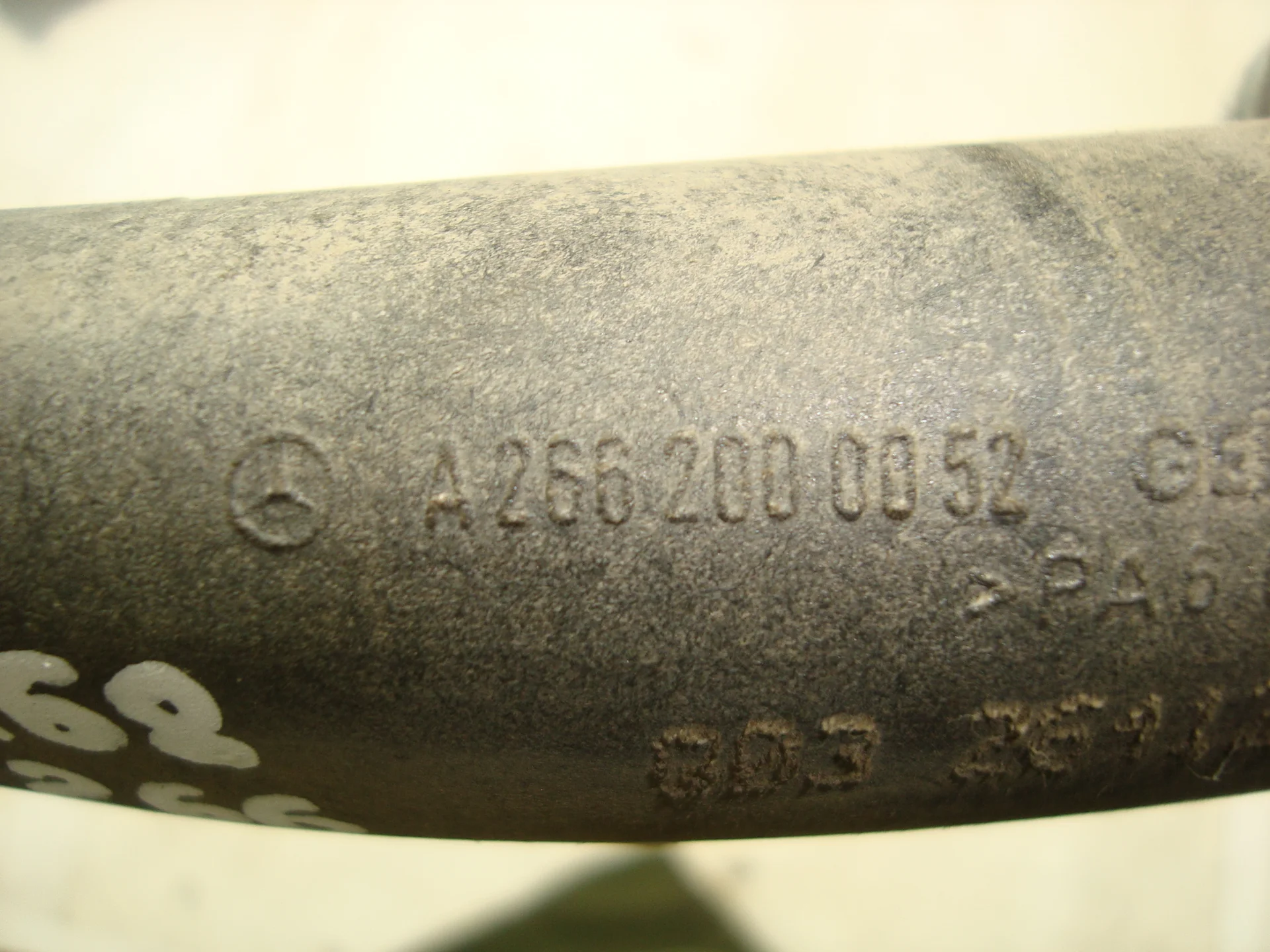 Патрубок системы охлаждения Mercedes-Benz W169 266 A2662000052 - миниатюра 3