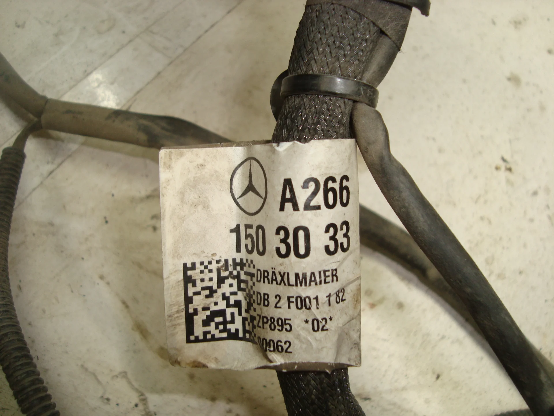 Проводка моторная(коса) Mercedes-Benz W169 266 A2661503033 - миниатюра 2