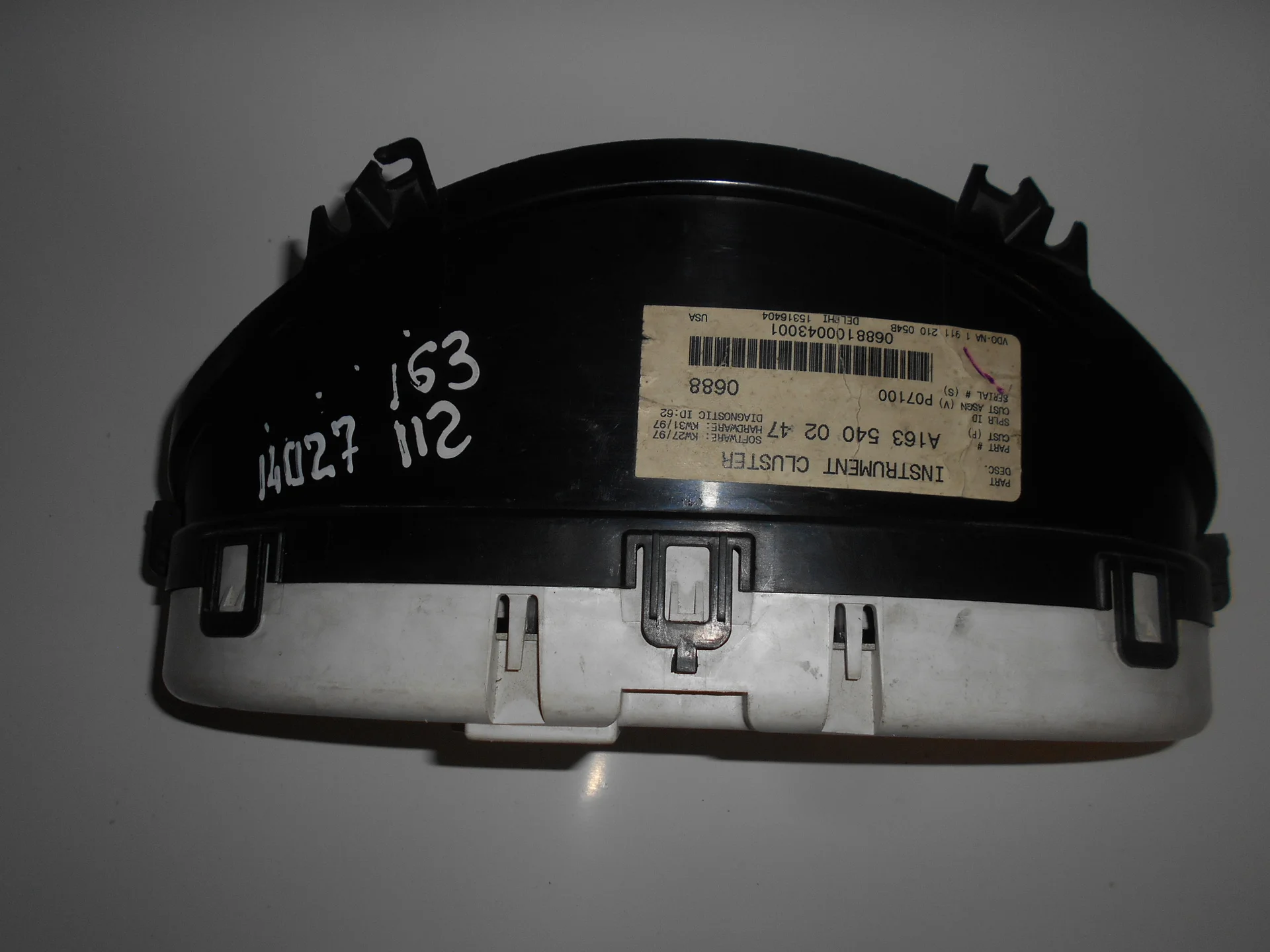 Панель приборов Mercedes-Benz W163 112 A1635400247 - миниатюра 2