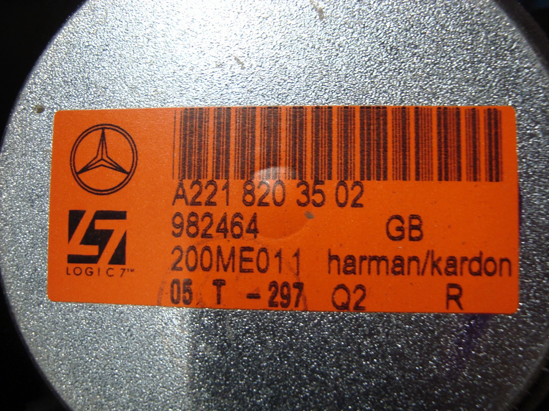 Динамик передний правый Mercedes-Benz W221  A2218203502 - миниатюра 3