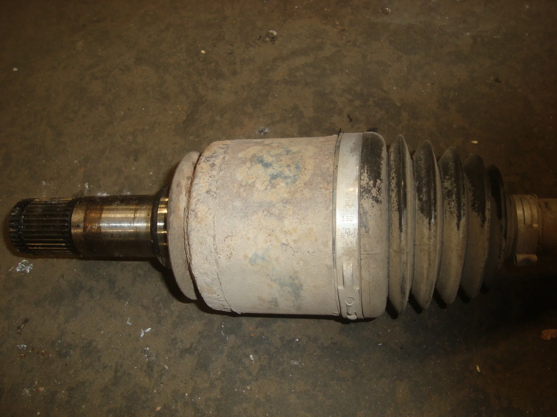 Привод задний Mercedes-Benz W163 628 A1633500210 - миниатюра 3