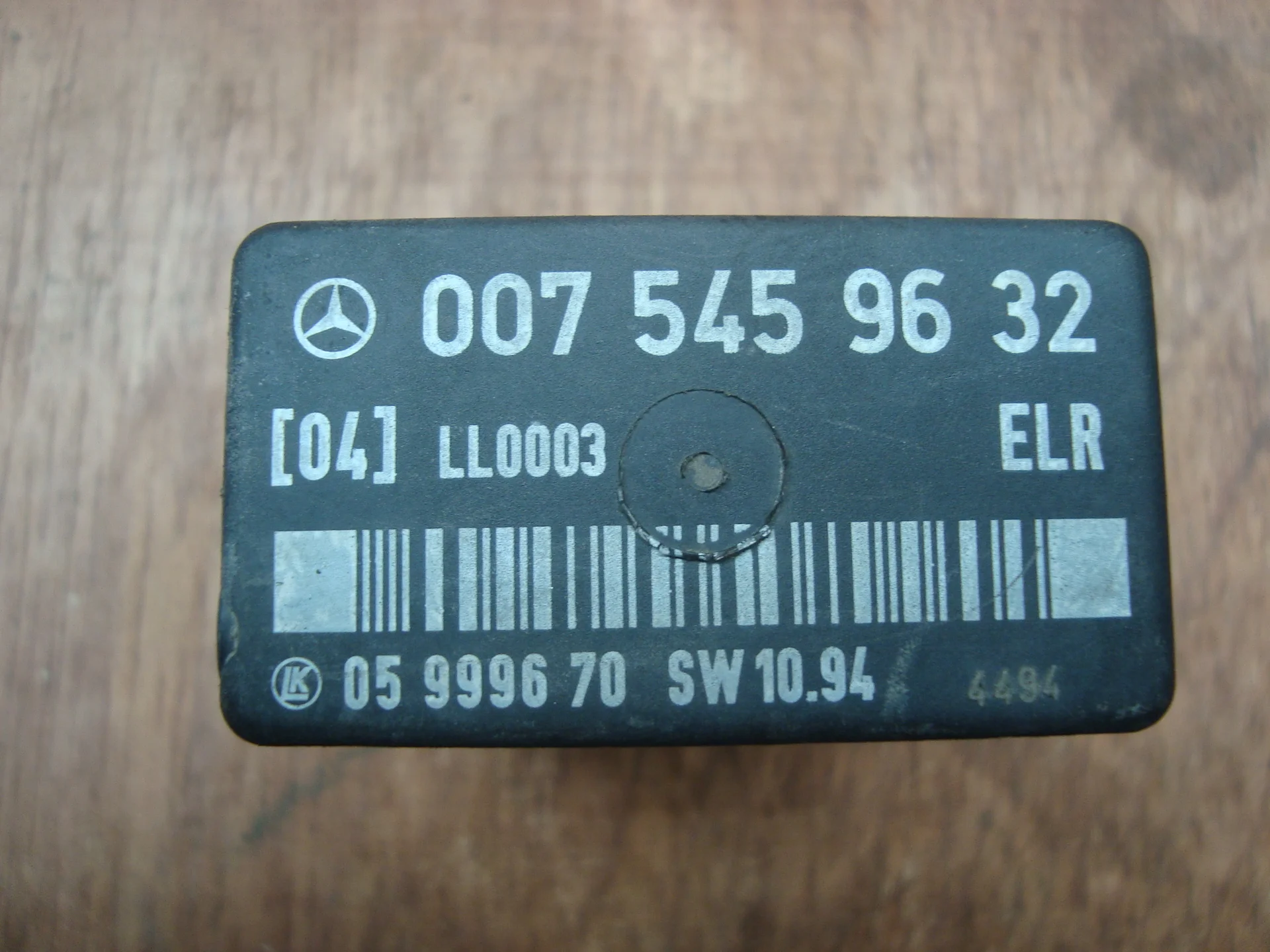 Реле Mercedes-Benz W463 A0075459632 - миниатюра 3