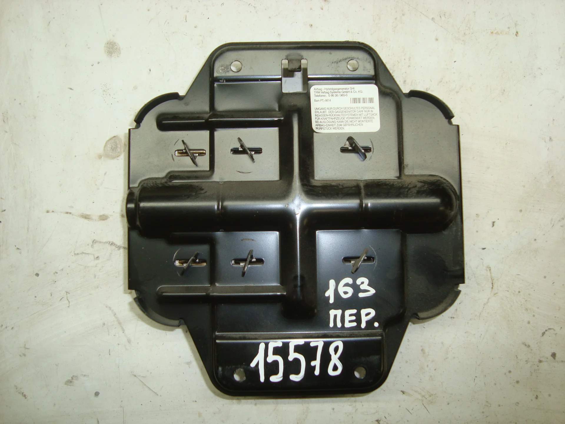 Подушка безопасности в переднюю дверь Mercedes-Benz W163 628 A1638600605 - миниатюра 2