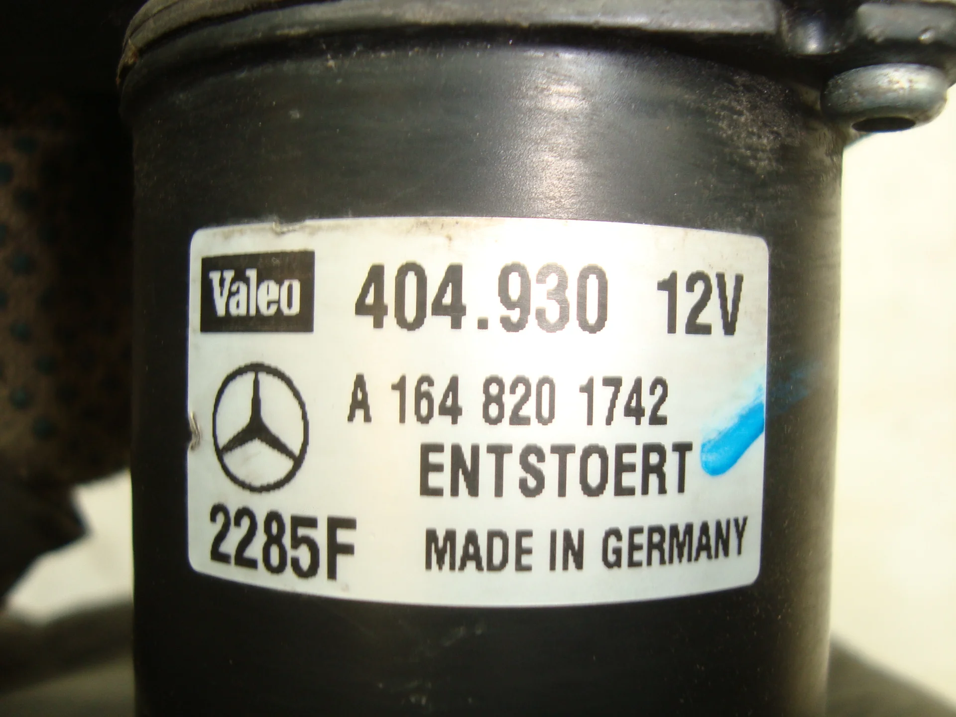 Моторчик стеклоочистителя передний Mercedes-Benz W164 642 A1648202442 - миниатюра 3