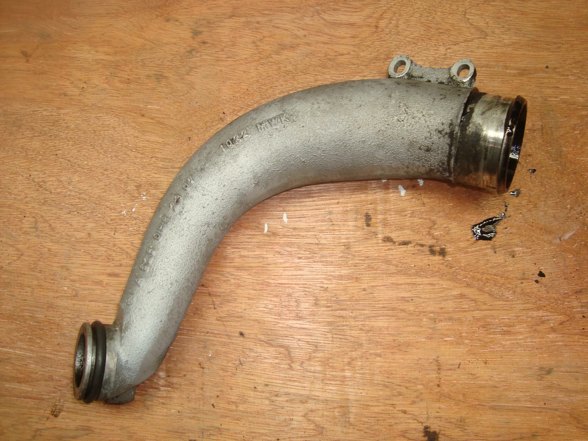 Патрубок интеркулера Mercedes-Benz W163 628 A6280982307 - миниатюра 2