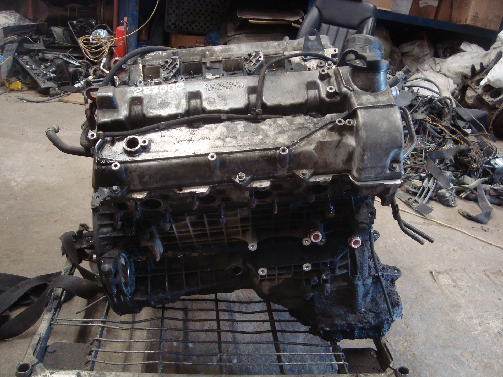 Двигатель Mercedes-Benz W163 628 628963 - миниатюра 3