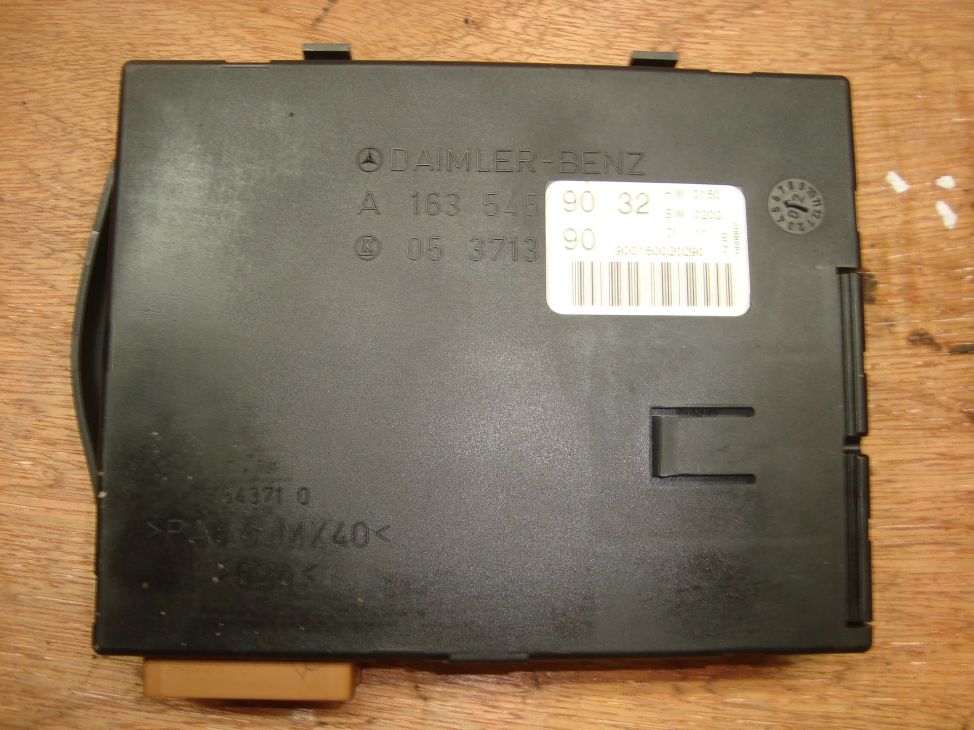 Блок управления EAM Mercedes-Benz W163 628 A1635452832 - миниатюра 2