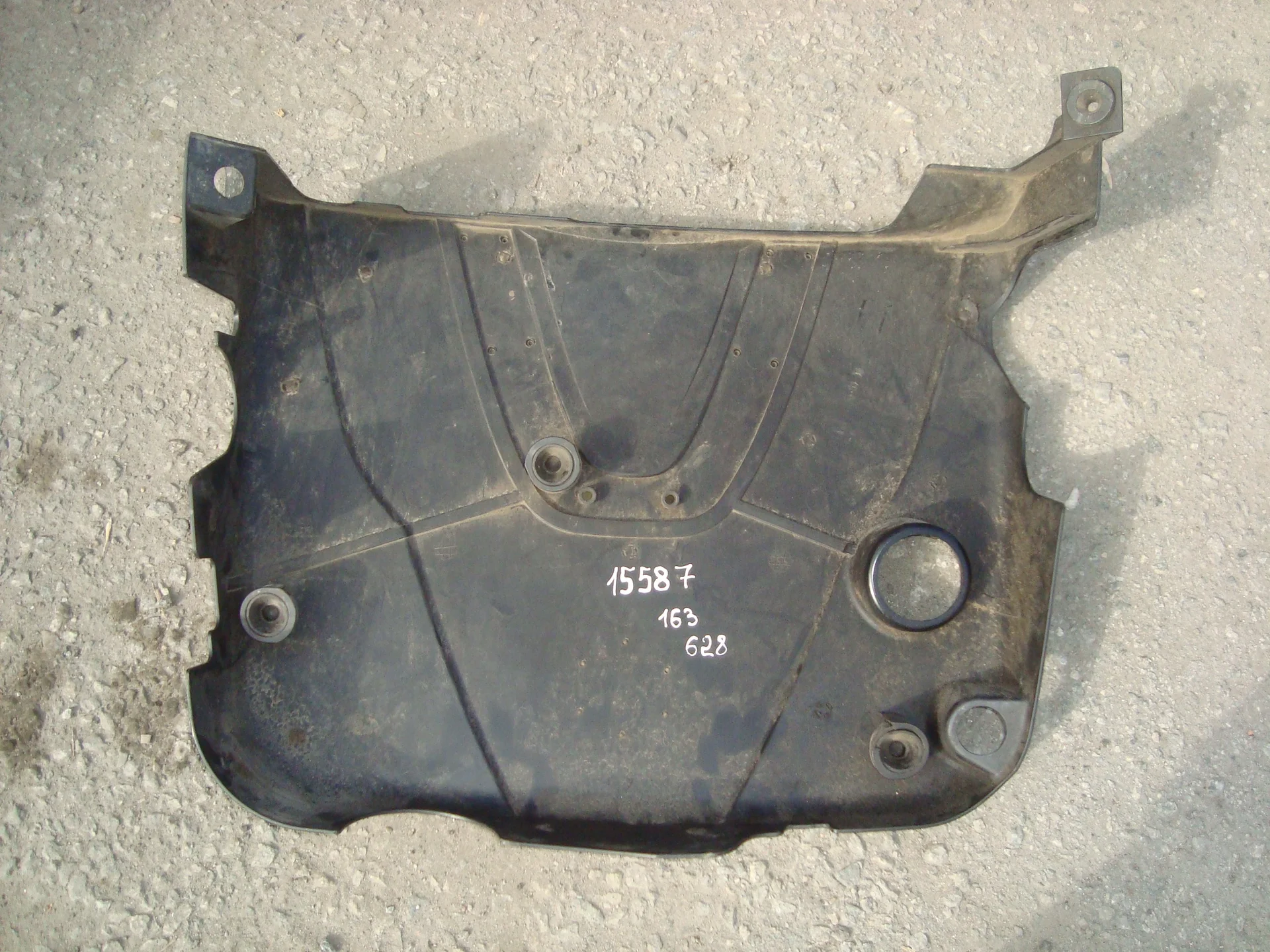 Крышка двигателя декоративная Mercedes-Benz W163 628 A6280161524 - миниатюра 3